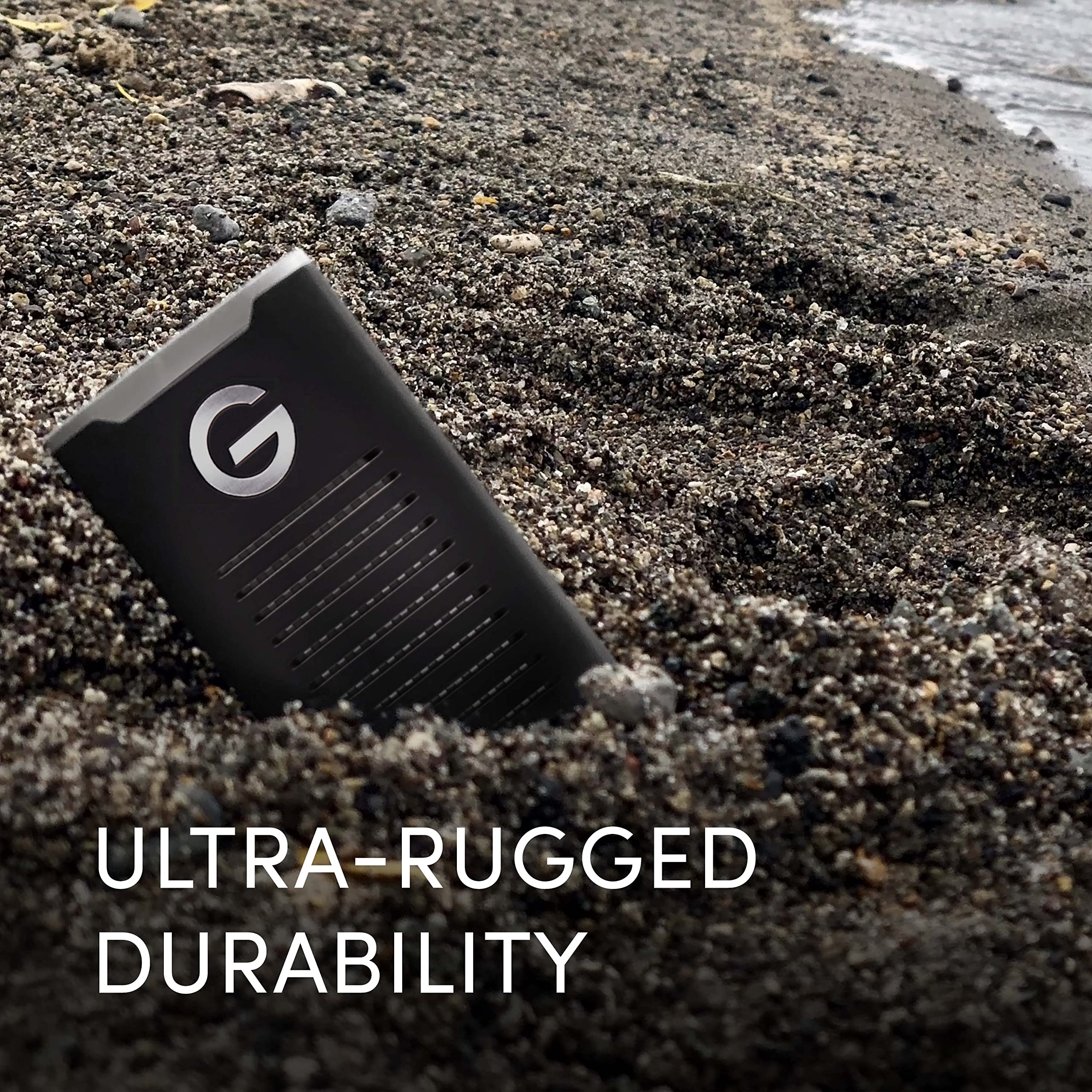 Sandisk Professional 2Tb G-Drive Ssd - Ultra-Rugged, Ip67 Dust/Water Resistant, Portable External Nvme Solid State Drive, Up To