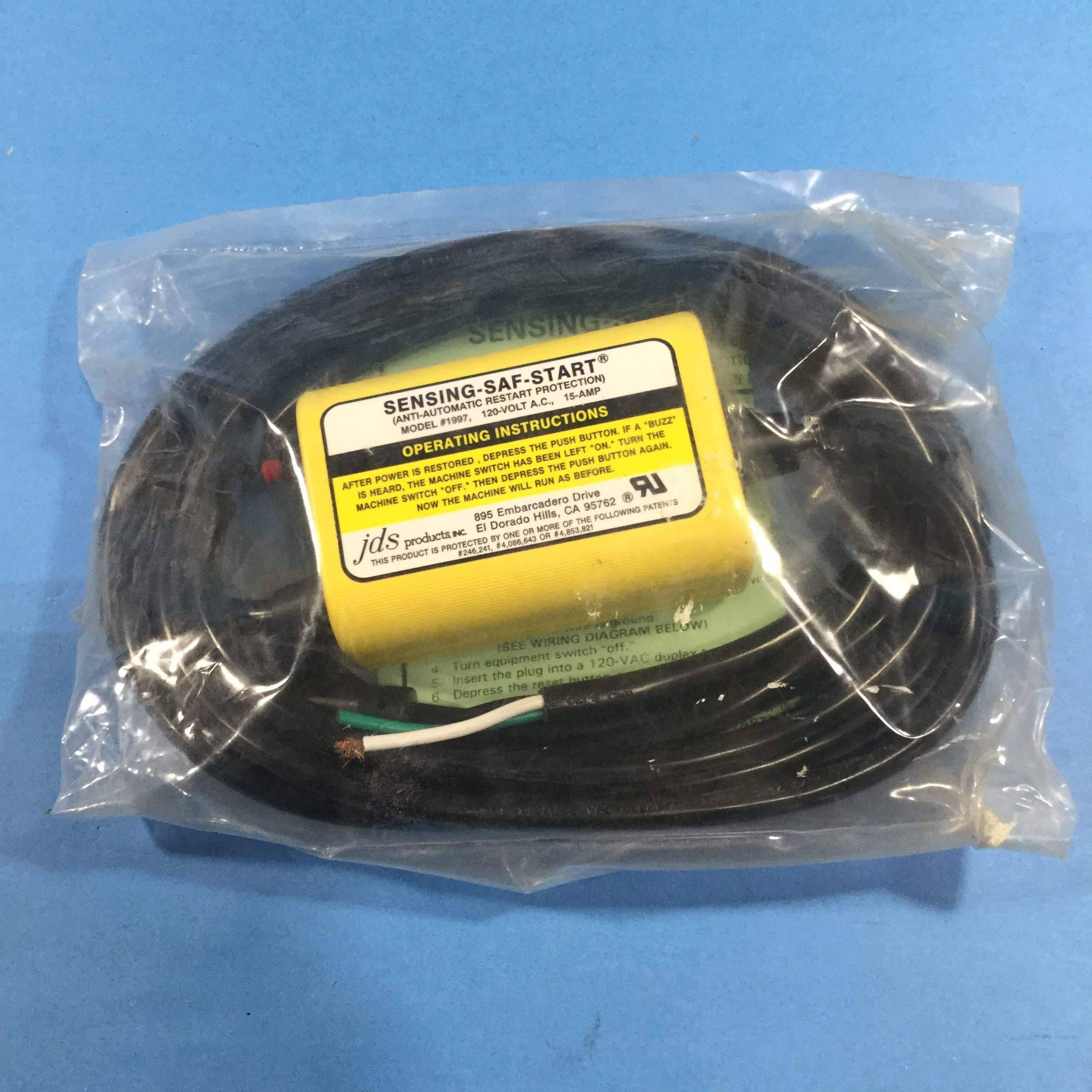 Pwr Cord, 5 15P, Sjto, 9.6 Ft, 15A, 14/3, 120V