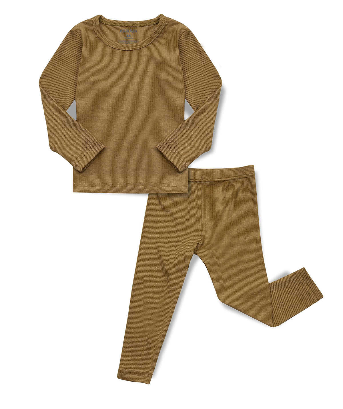 Avauma Baby Boys Girls Pajama Set Kids Toddler Snug Fit Ribbed Sleepwear Pjs For Daily Life Style (Solive(L))