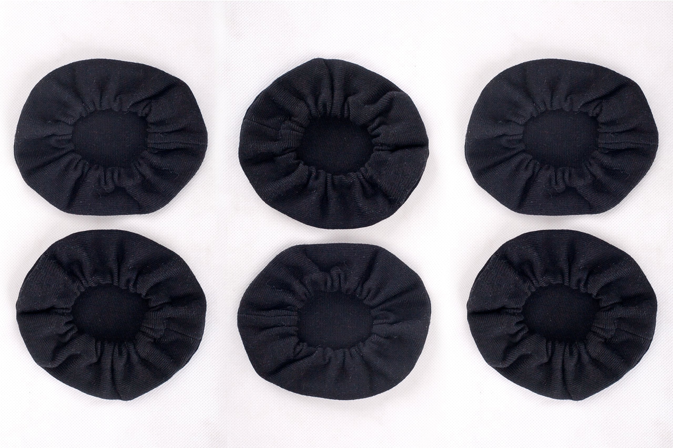 Pack Of 6 Cloth Ear Cover For Pilot Aviation Headset