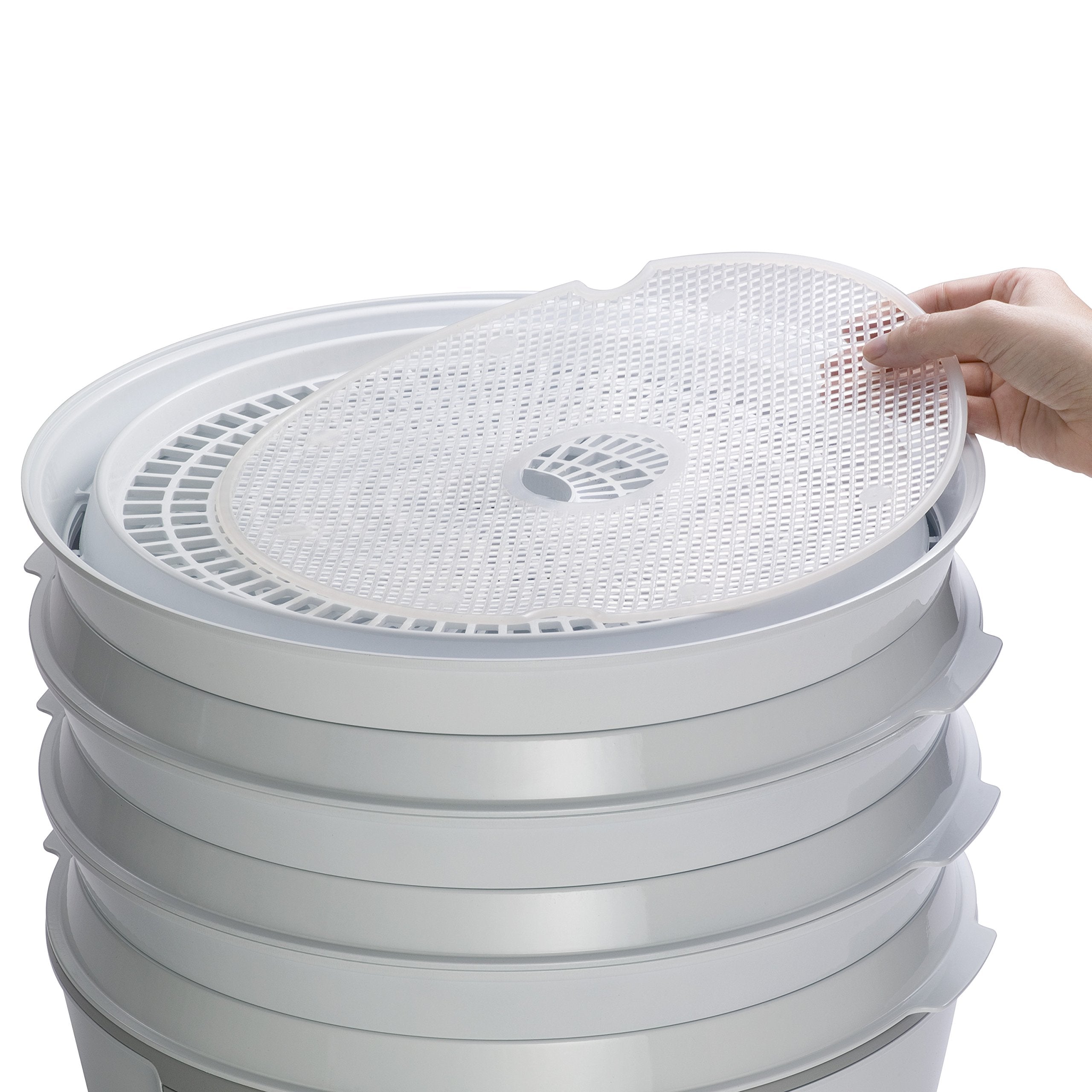 Presto 06307 Dehydro Electric Food Dehydrator Nonstick Mesh Screens, White, 11.5 Inch