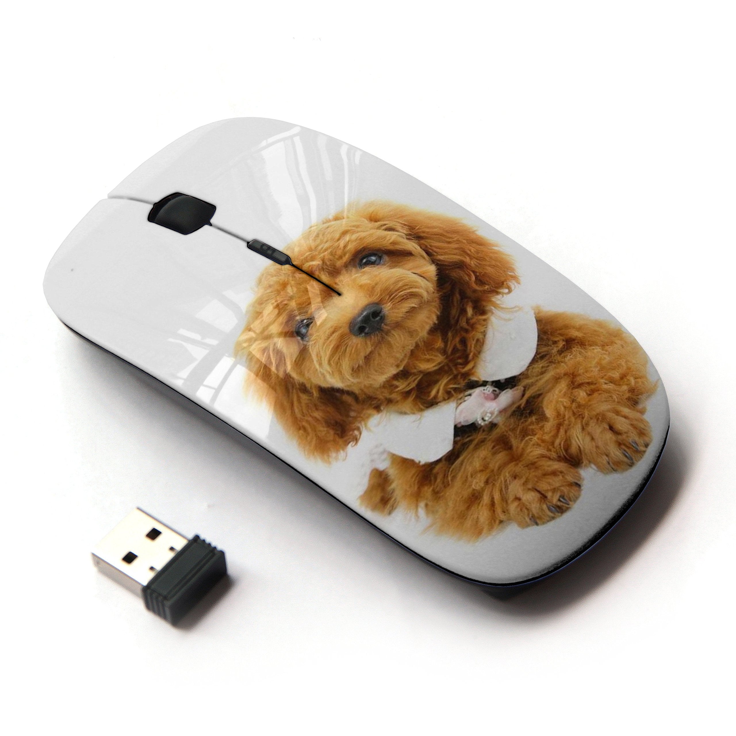 Koolmouse [ Optical 2.4G Wireless Mouse [ Cute Puppy Dog Poodle ]