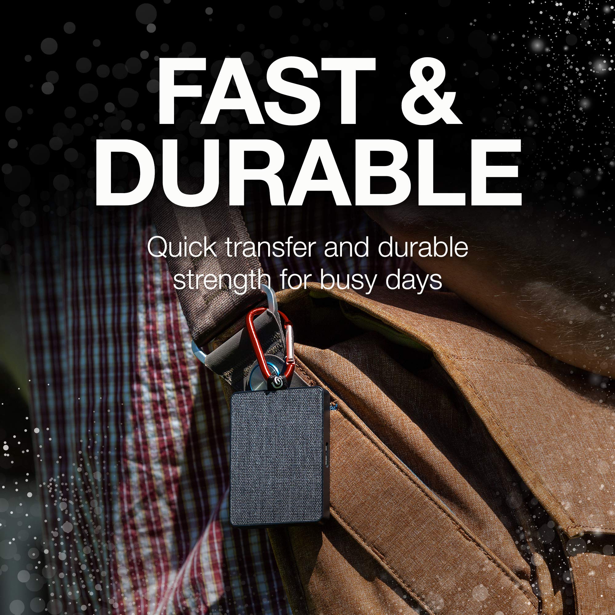 Seagate One Touch Ssd 500Gb External Solid State Drive Portable   Black, Usb 3.0 For Pc Laptop And Mac, 1Yr Mylio Create, 2 Mont