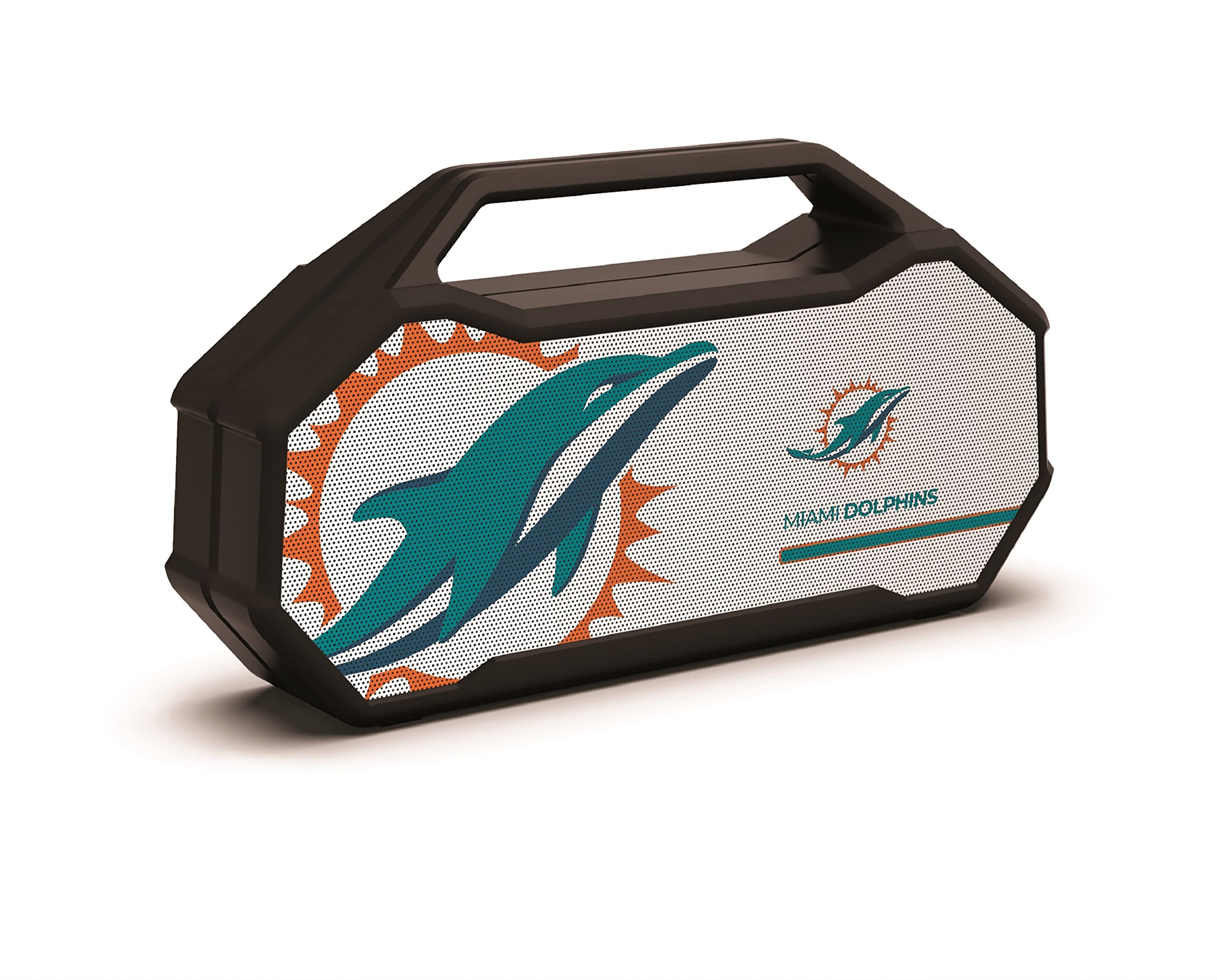 Nfl Miami Dolphins Xl Wireless Bluetooth Speaker, Team Color