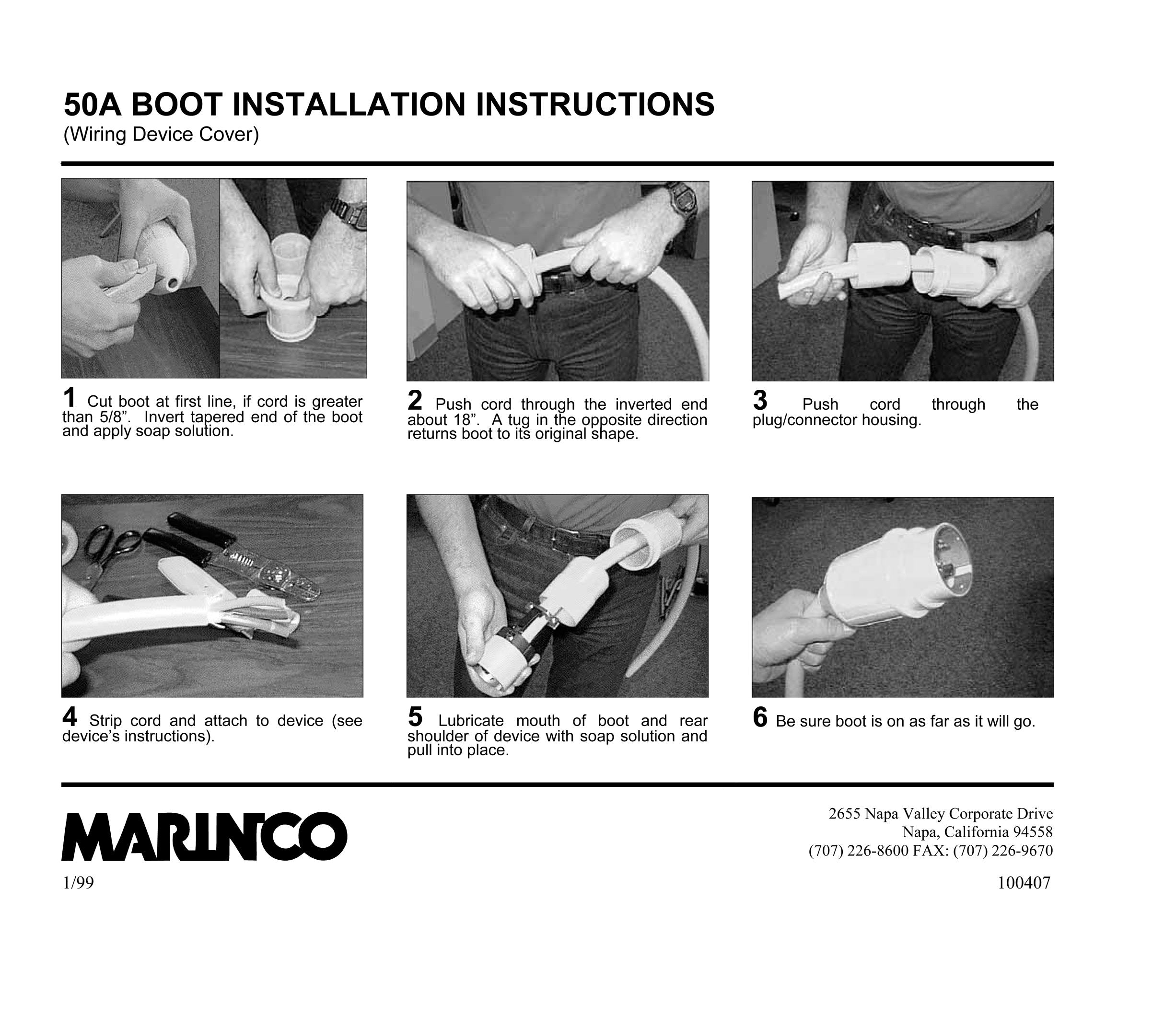 Marinco 7715Crn Weatherproof Cover With Threaded Ring For Marinco Marine Electrical 50 Amp Connectors (6360Crn And 6364Crn, Fema