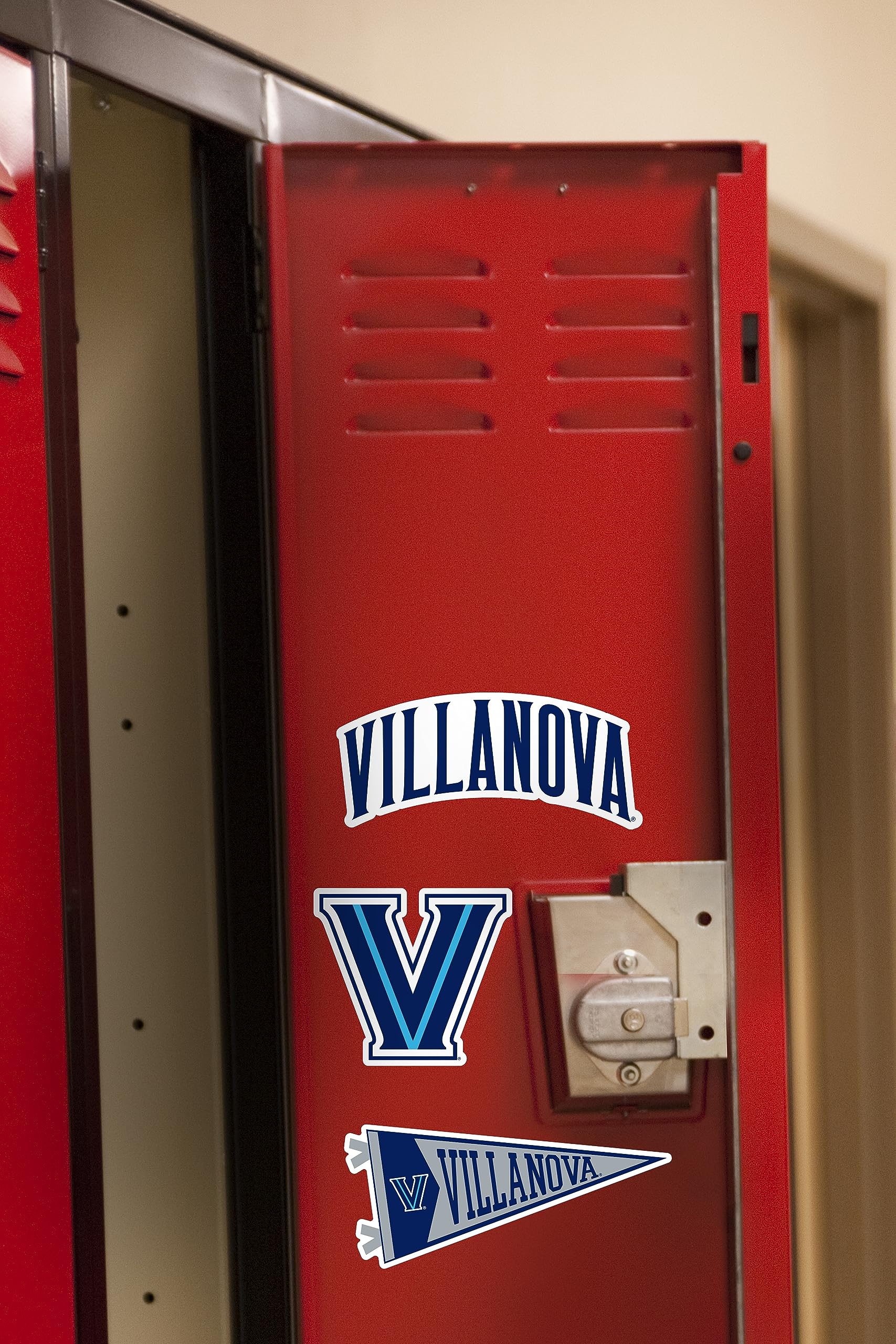 Villanova University 8Ct Vinyl Large Deluxe Stickers Variety Pack   Laptop, Water Bottle, Scrapbooking, Tablet, Skateboard, Indo