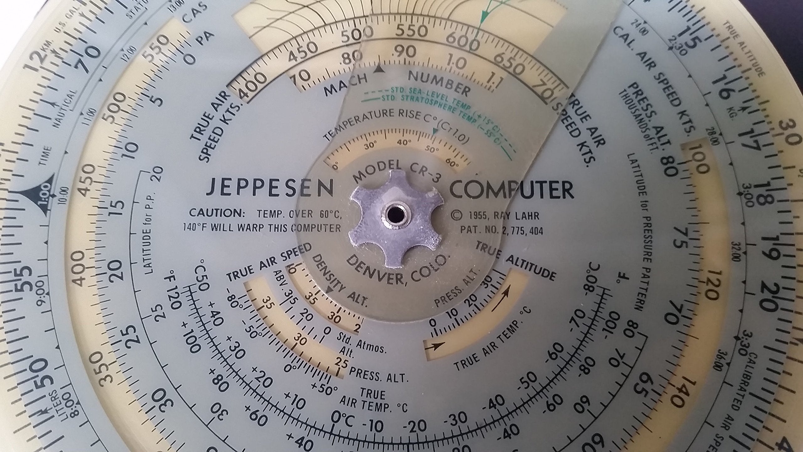Jeppesen Cr 3 Circular Computer (6' Diameter) Js514237