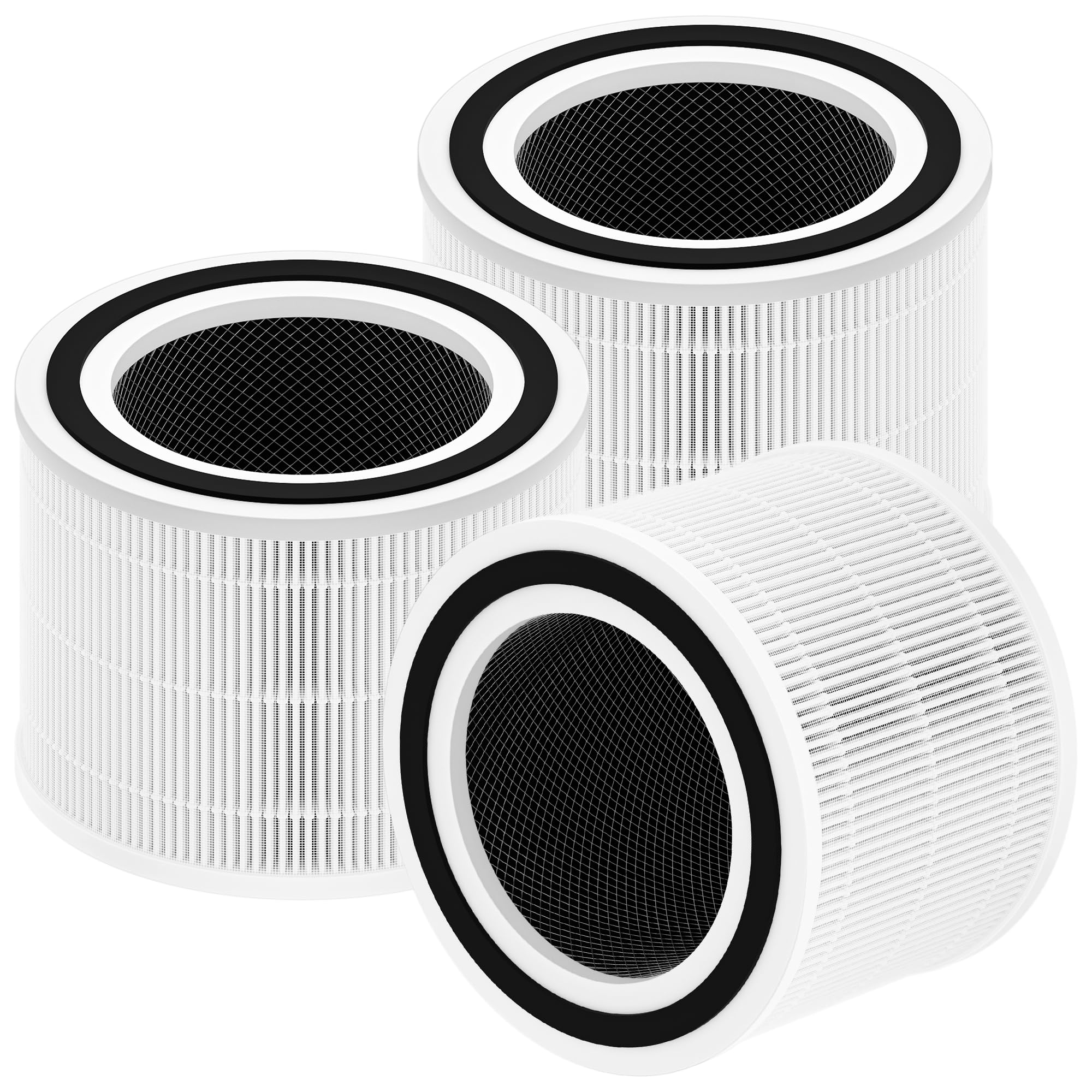 Improvedhand Core 300 Replacement Filter For Levoit Air Purifier Core 300 Rf Core 300, 3 In 1 Pre, H13 True Hepa, Activated Carb