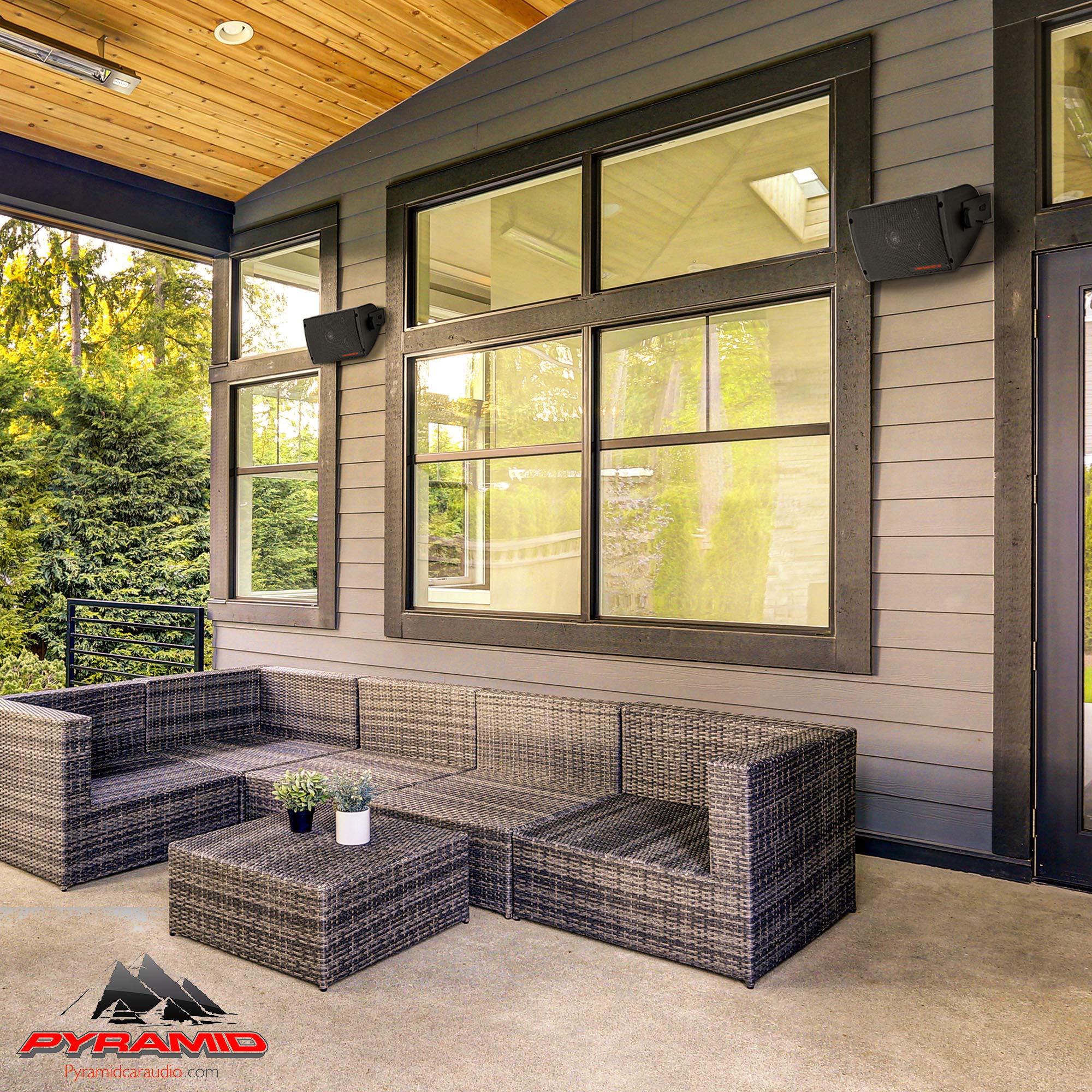 Pyramid 2060 300 Watt 3 Way Mini Box Speaker System