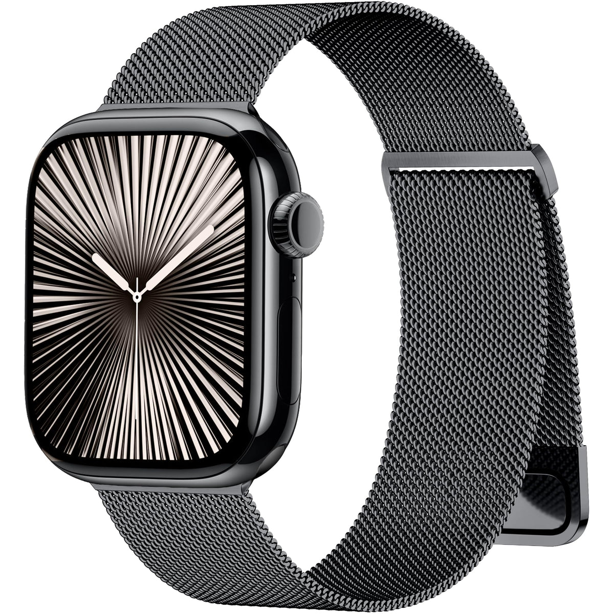 Rabini Metal Bands Compatible With Apple Watch Band 46Mm 42Mm 44Mm 45Mm 49Mm 38Mm 40Mm 41Mm For Women Men, Stainless Steel Mesh