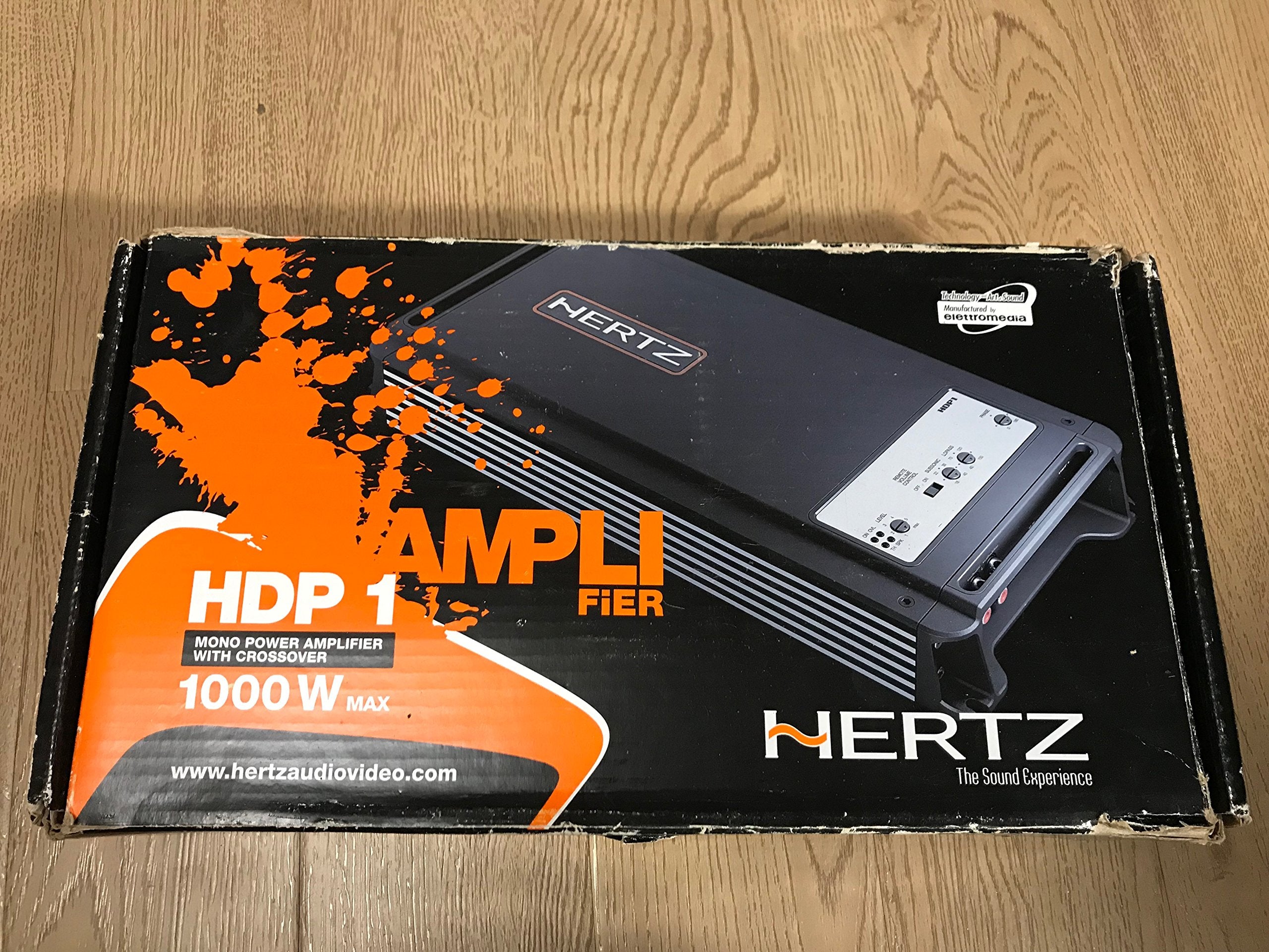Hertz Hdp5 5 Channel Class D Amplifier (4 X 70W + 1 X 380W)