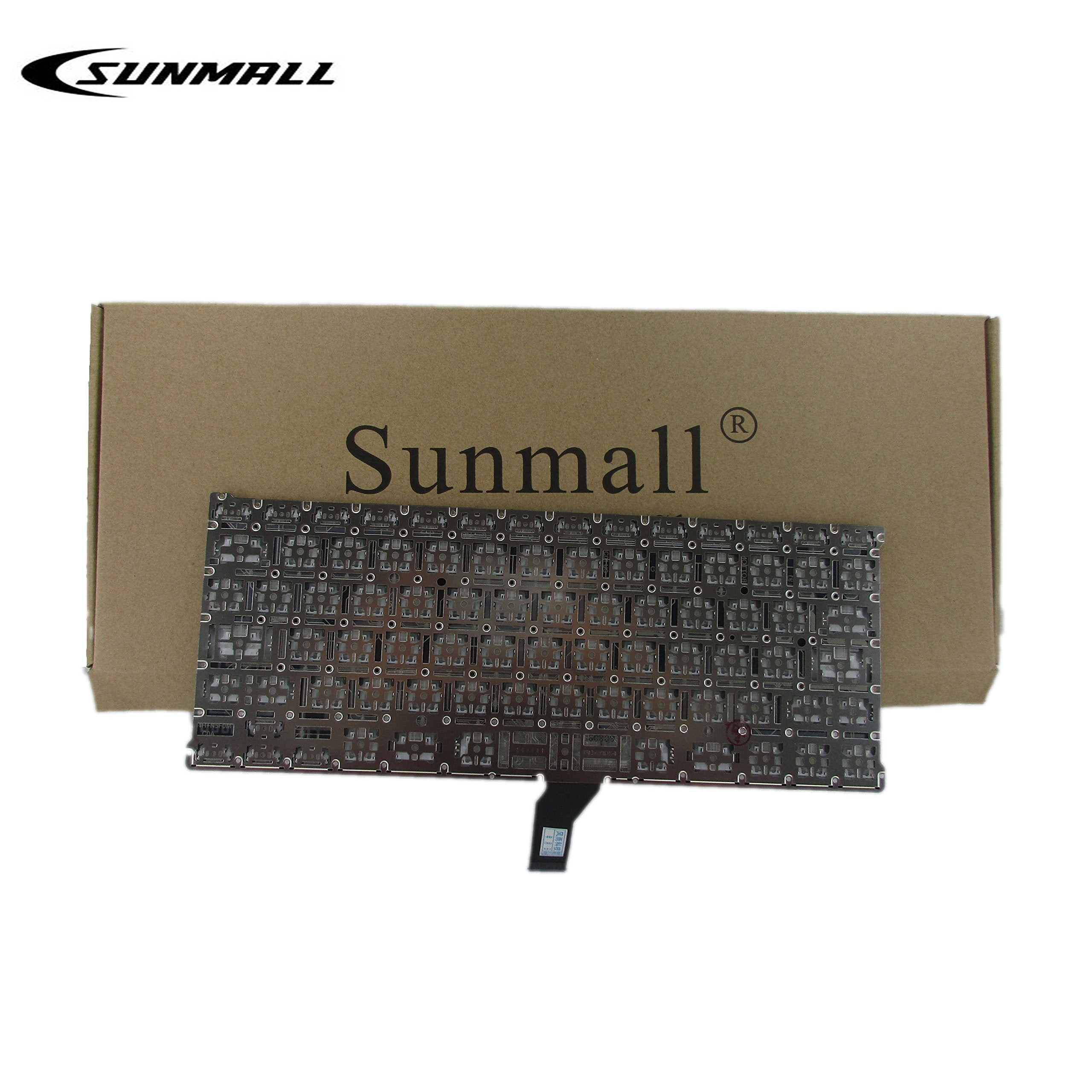 Sunmall A1466 Keyboard Keyboard Replacement Compatible With Apple Macbook Air 13'' A1369 (2011) A1466 (2012 2015) Mjve2Ll/A Md76