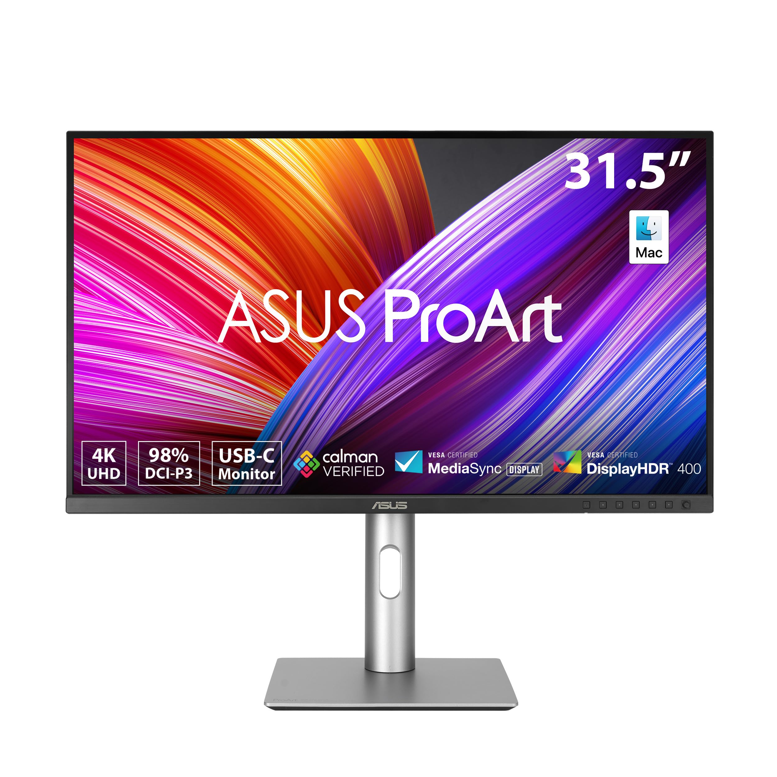 ASUS ProArt Display 32    (31.5 viewable) Professional Monitor (PA329CRV) - IPS, 4K UHD (3840 x 2160), 98% DCI-P3, Color Accurac