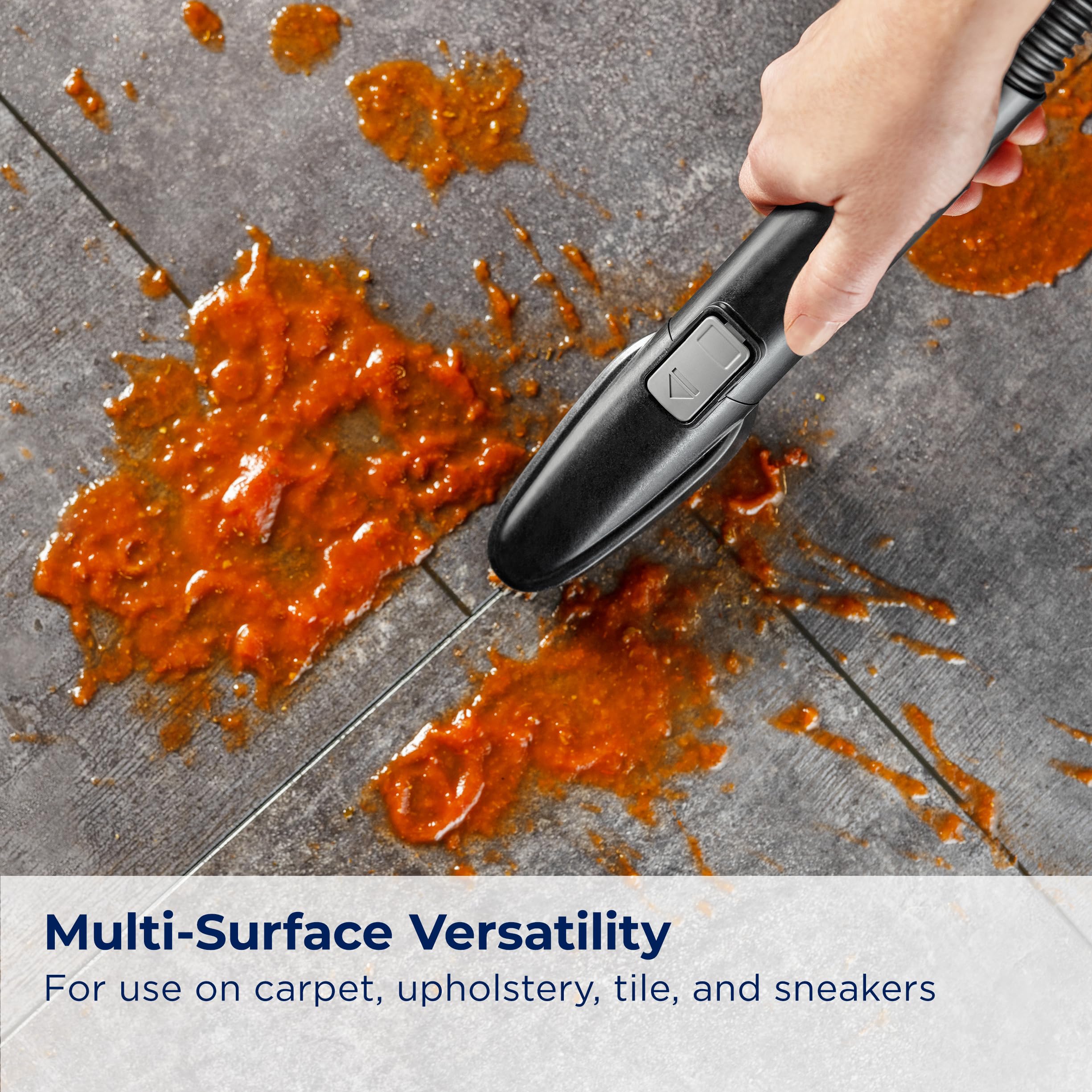 BISSELL Little Green HydroSteam Portable Carpet Cleaner, Black and Copper, Multi-Purpose Upholstery & Auto Detailer, Model 3618