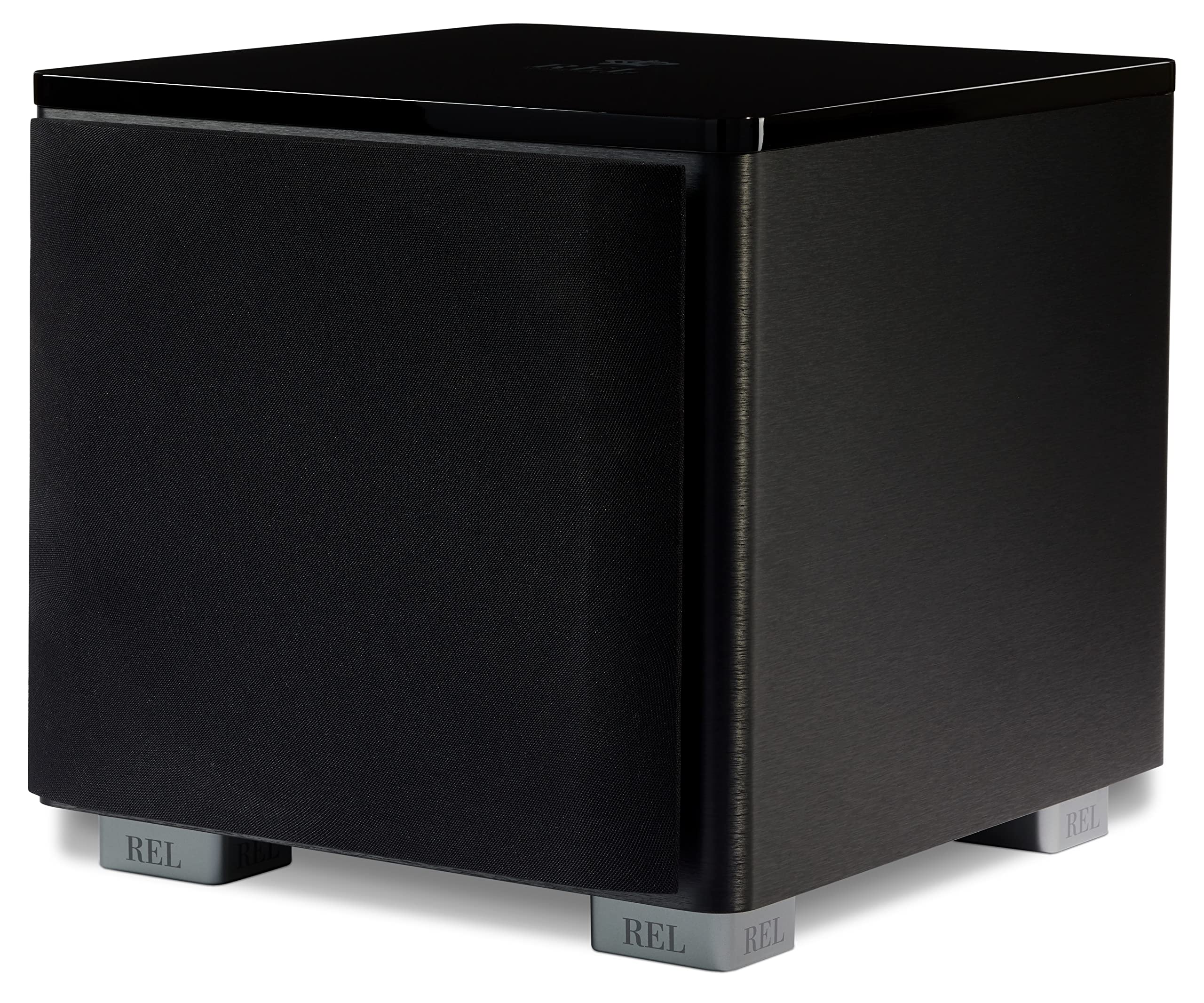 Rel Acoustics Ht/1205 Mkii Subwoofer, Ht Air Wireless Compatible, Line Grained Black Composite