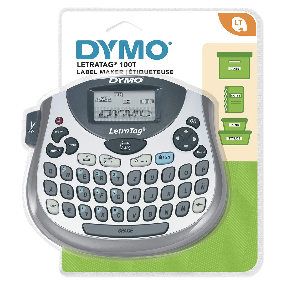 Dymo S0758370 Letratag Lt 100T Electronic Label Maker With Qwertz Keyboard