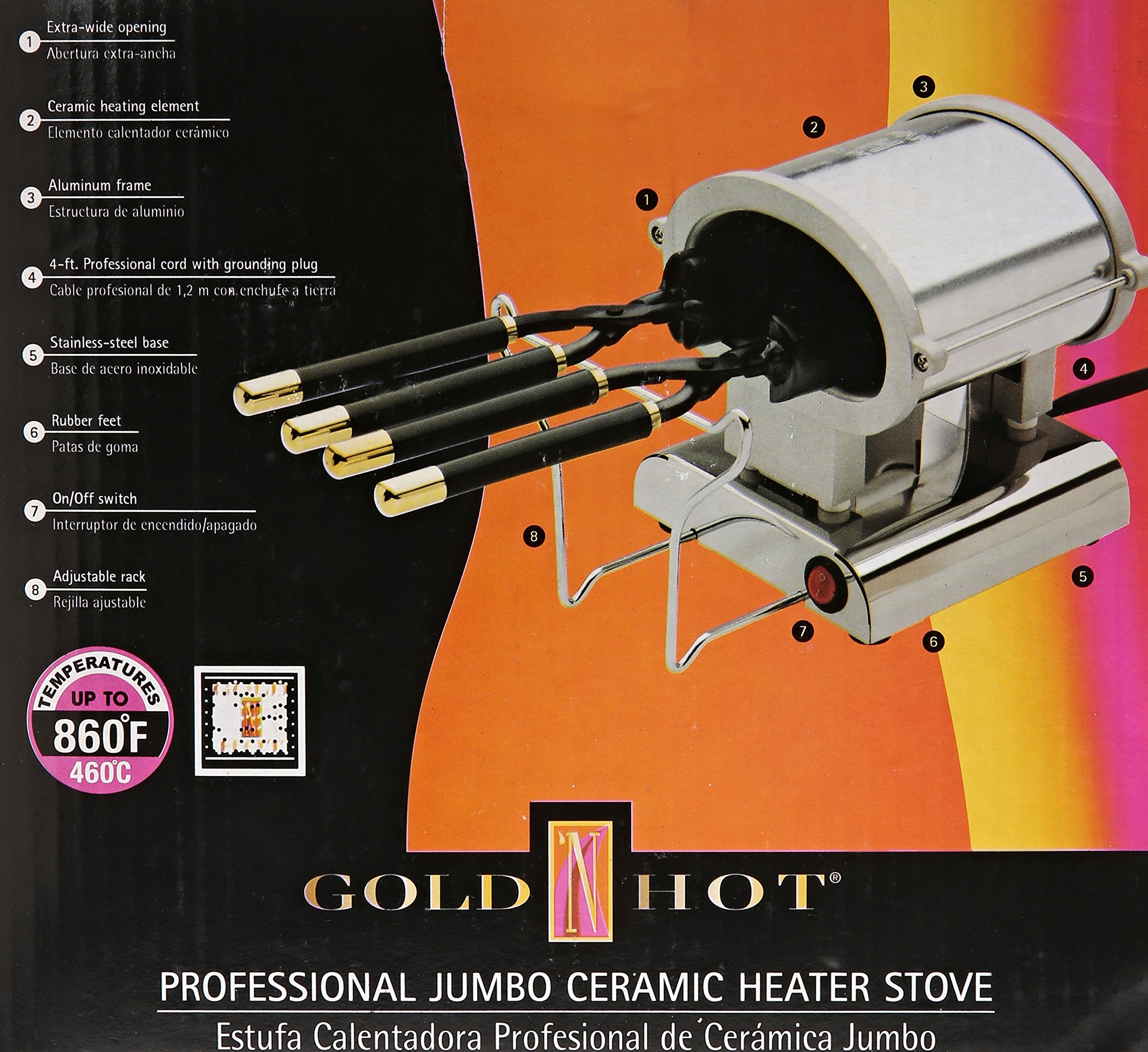 Gold N Hot Gnh Pro Jumbo Ceramic Heater Stove