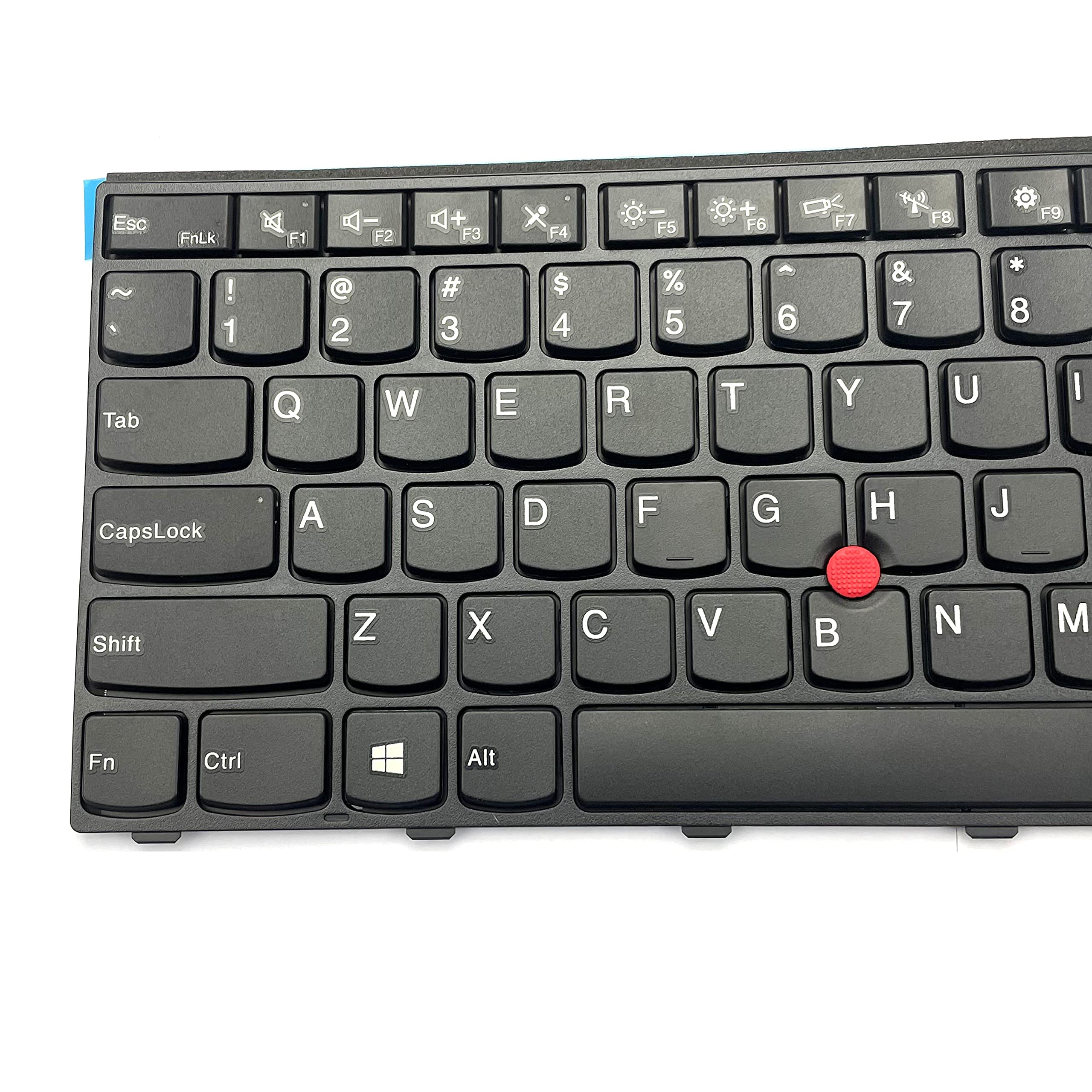 Bestparts Us Layout Laptop Keyboard Non Backlit Replacement For Lenovo Thinkpad T460S T470S (Not Fit T460 T460P ;T470 T470P) 00P