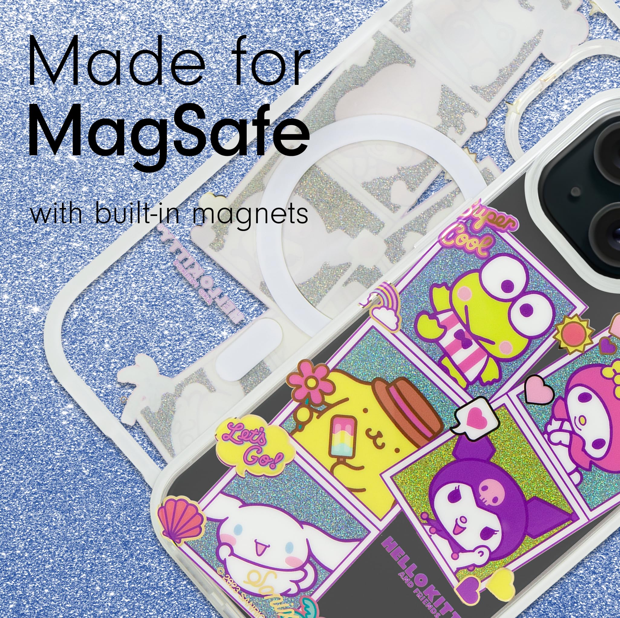 Sonix X Sanrio Case For Iphone 15 Plus/Iphone 14 Plus | Compatible With Magsafe | 10Ft Drop Tested | Hello Kitty Snapshots