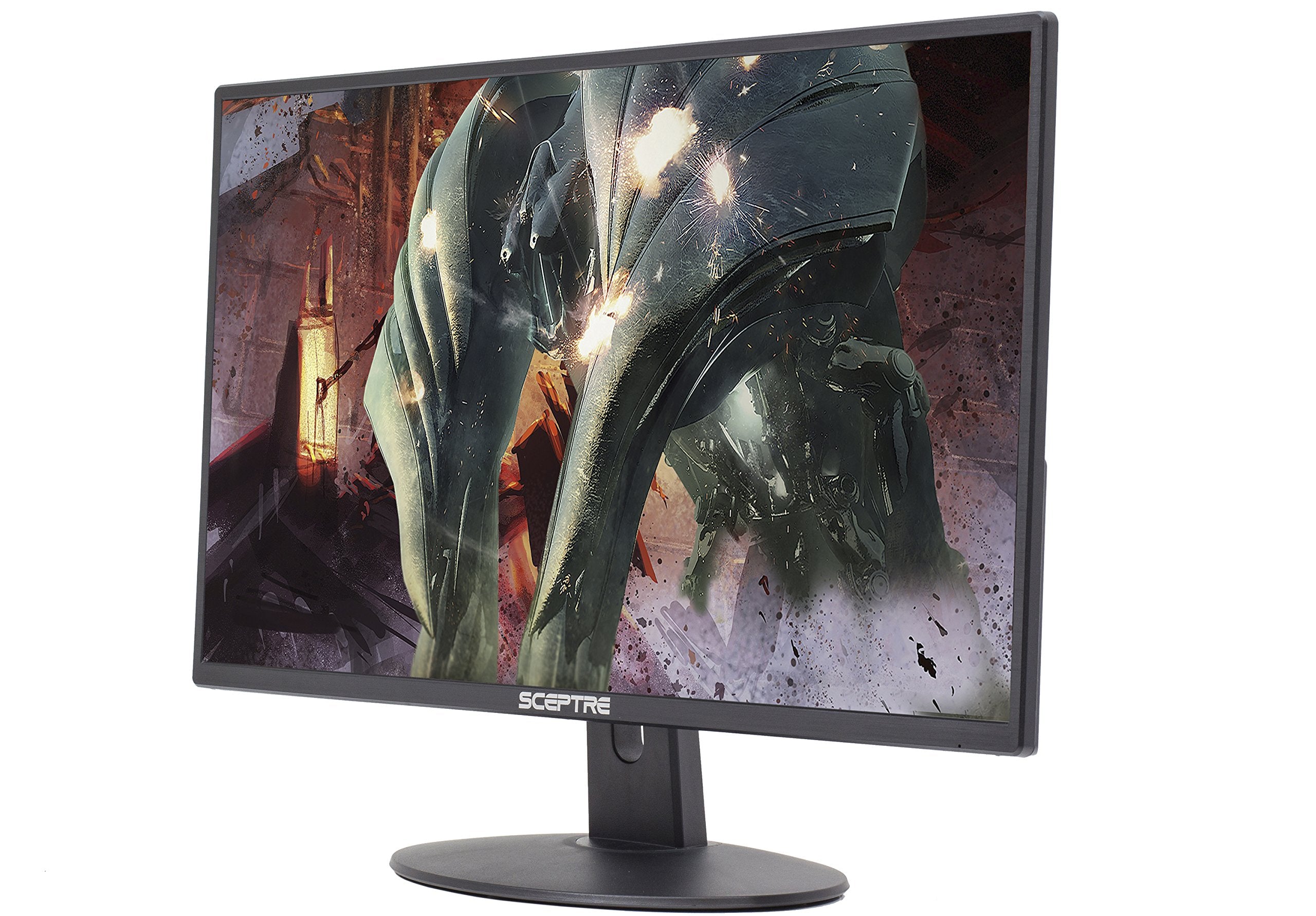 Sceptre 27 Inch Fhd Led Gaming Monitor 75Hz 2X Hdmi Vga Build In Speakers, Ultra Slim Metal Black