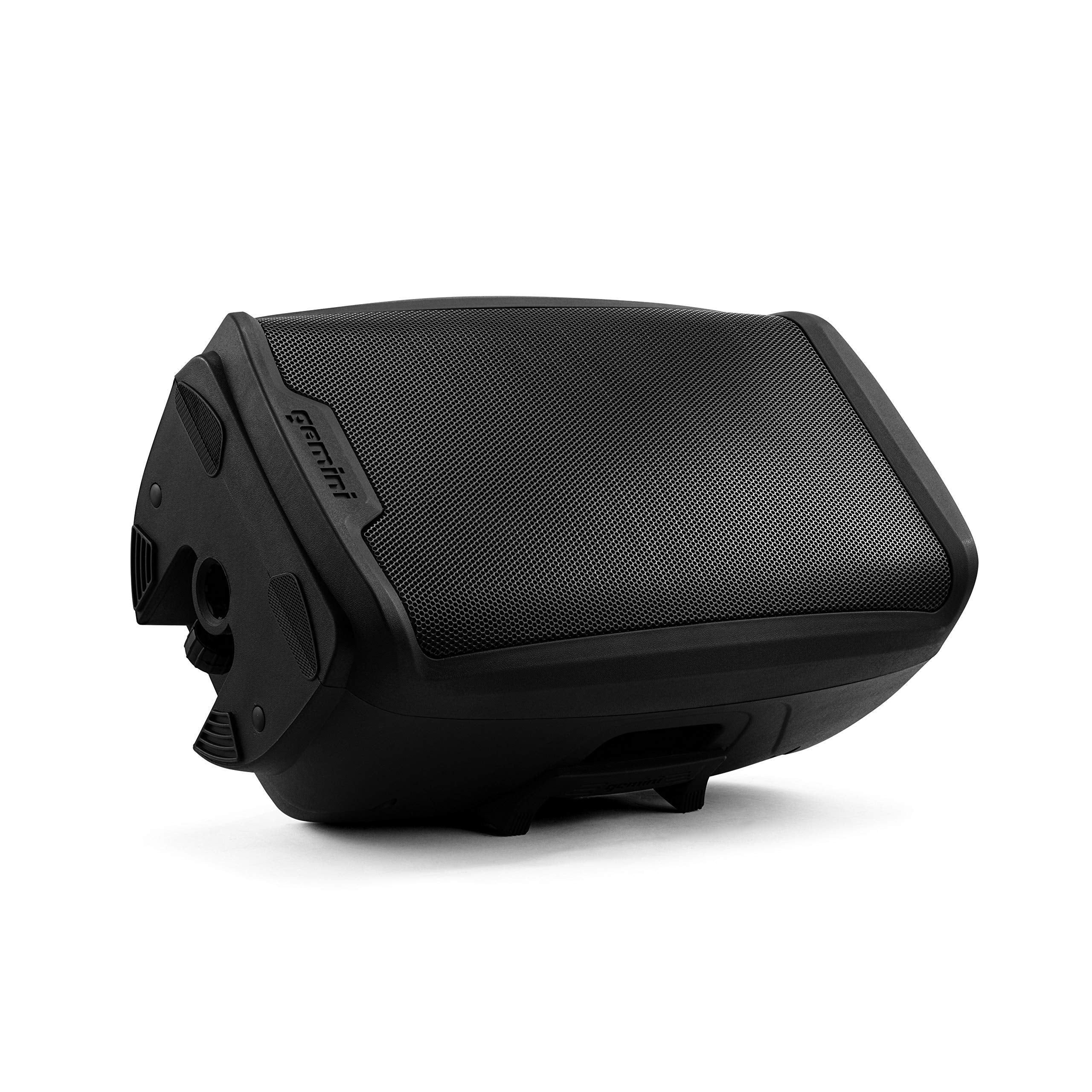 Gemini Sound As 2115Bt Active 15 Inch Woofer 2000 Watt Dj Monitor Powered Amplified Pa Speakers System With Bluetooth, Wireless Stereo Pairing, Onboard 2 Channel Mixer Handles And Portable Fly Points