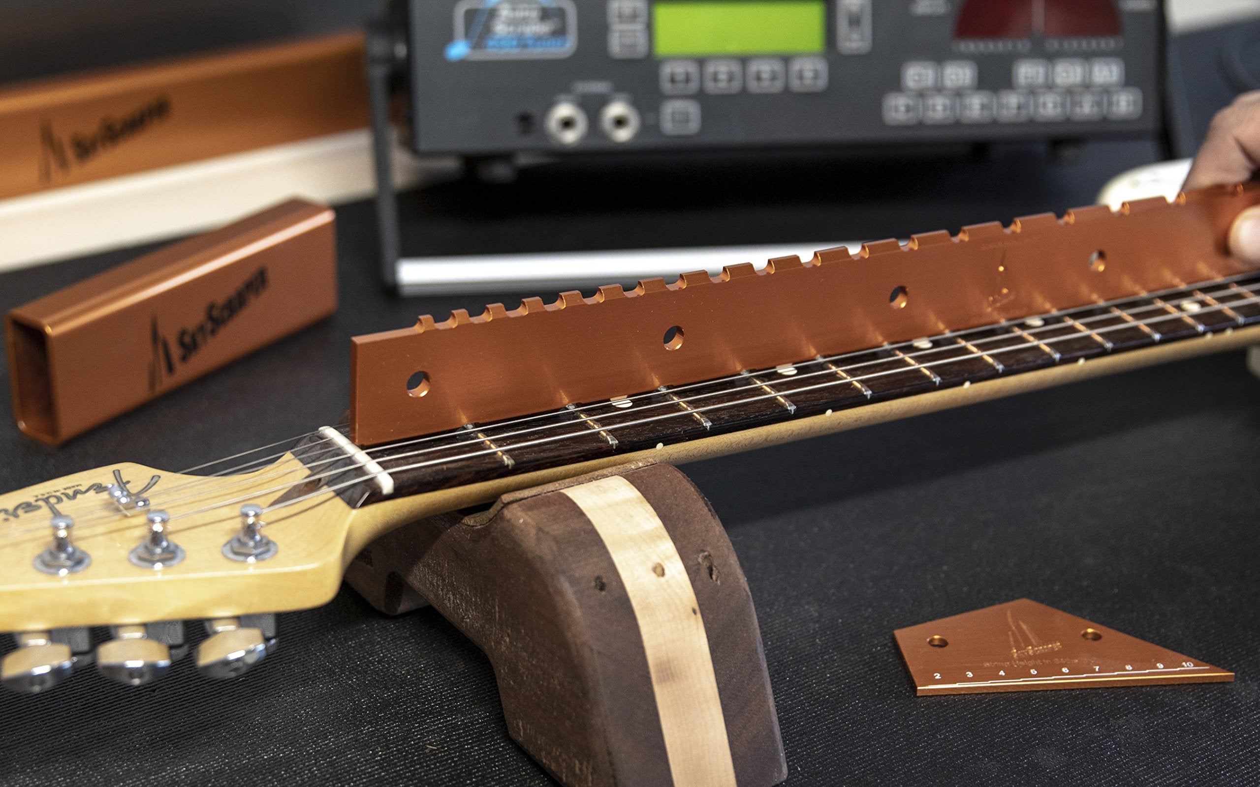 Notched Straight Edge For Fender Scale/Gibson Scale   Guitar Neck Setup Tool