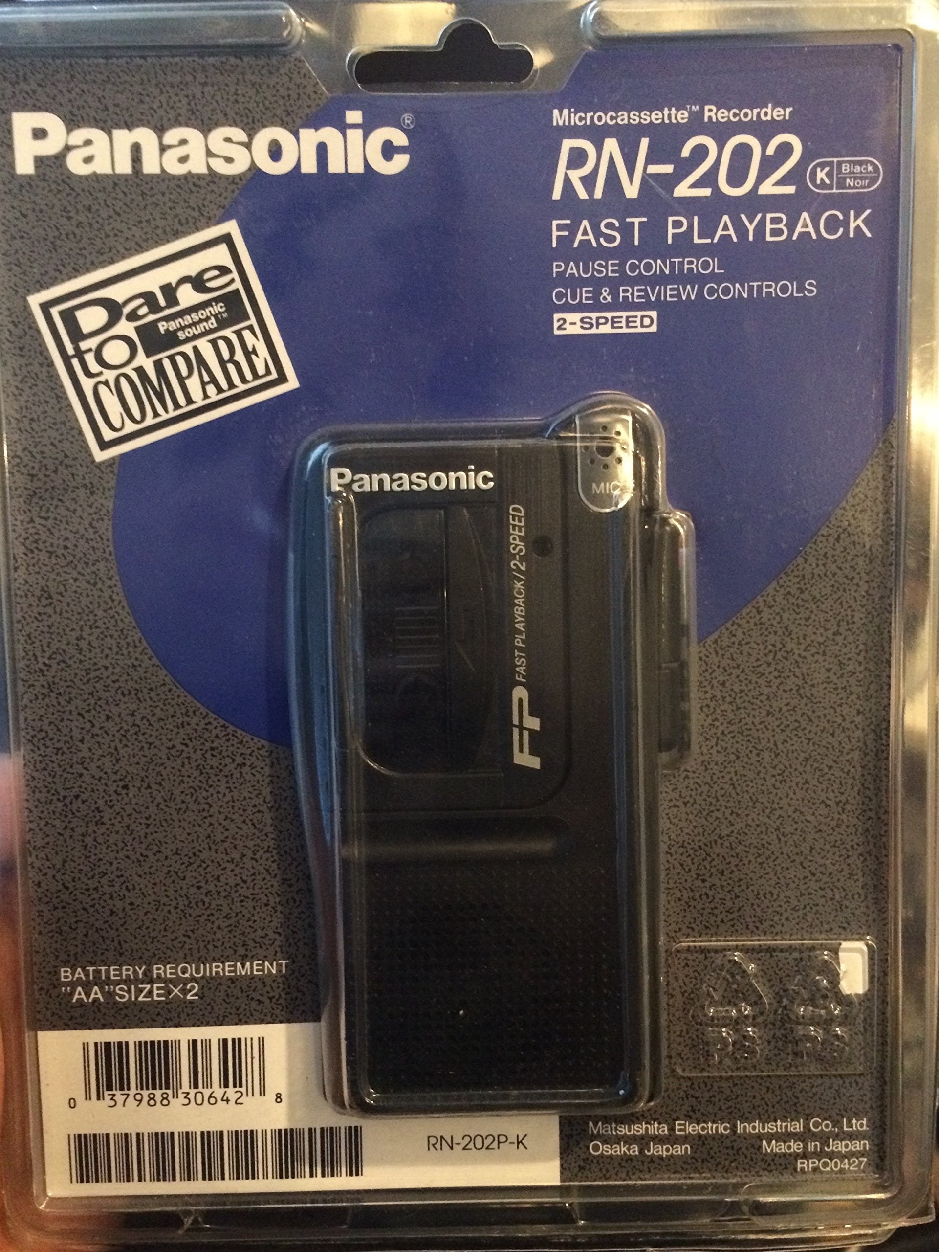 Panasonic RN202 Microcassette Recorder