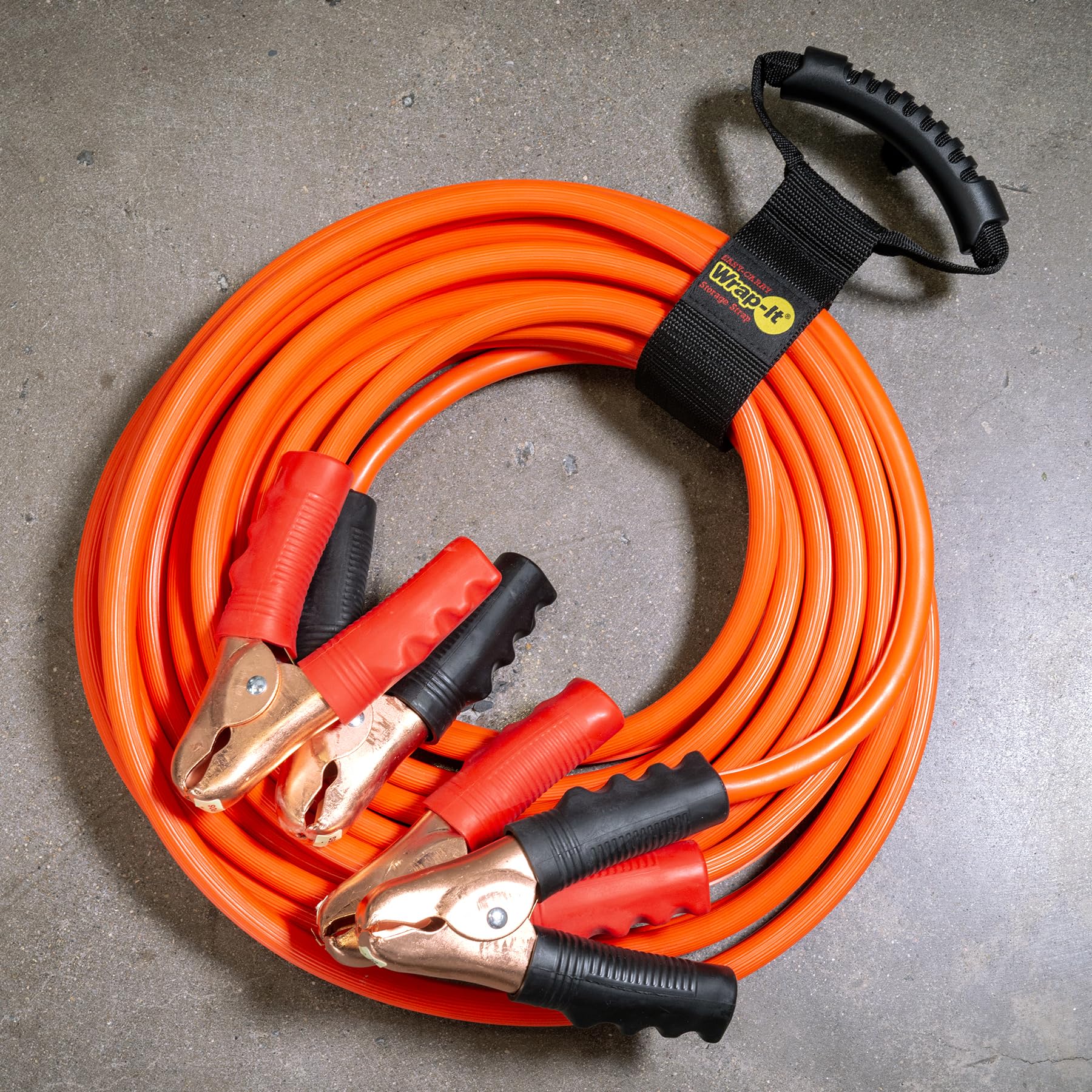 Easy Carry Wrap It Storage Straps   Assorted 3 Pack Black   Hook And Loop Straps With A Carrying Handle For Garden Hose, Extensi