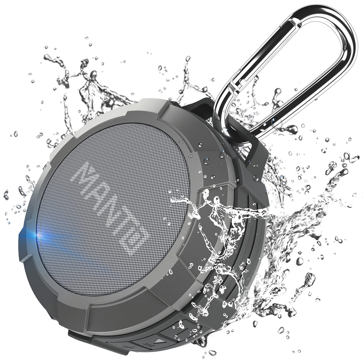 Manto Bluetooth Speaker, Cuckoo Portable Bluetooth Shower Speaker, Ipx5 Waterproof Wireless Speaker, Stereo Sound, Support Micro