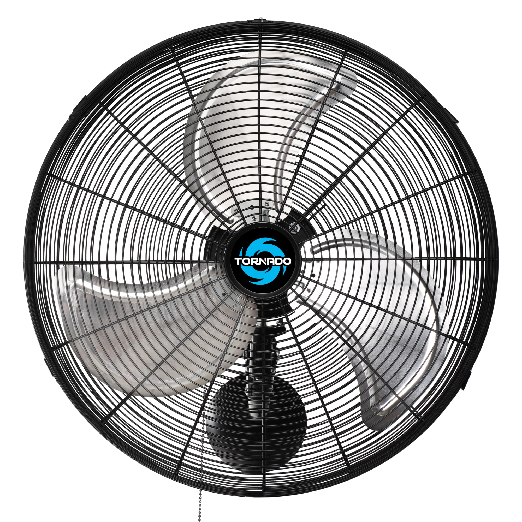 Tornado 20 Inch Pro Series High Velocity Oscillating Wall Mount Fan For Industrial, Commercial, Residential Use 3 Speed 5250 CFM