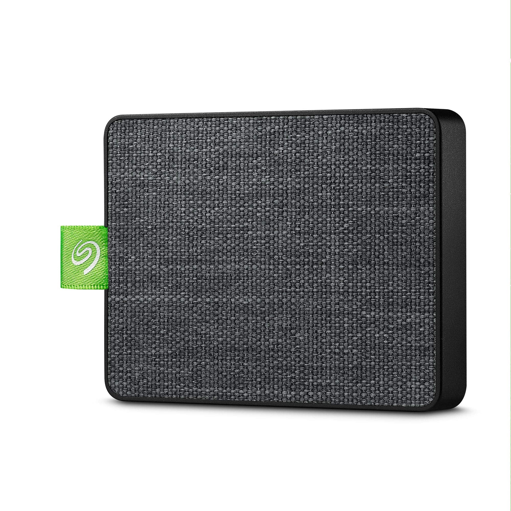 Seagate Ultra Touch SSD 1TB External Solid State Drive Portable   Black USB C USB 3.0 for PC MAC and Seagate Mobile Touch app for Android, Mylio, Adobe, & 3 Year Rescue Service (STJW1000401)