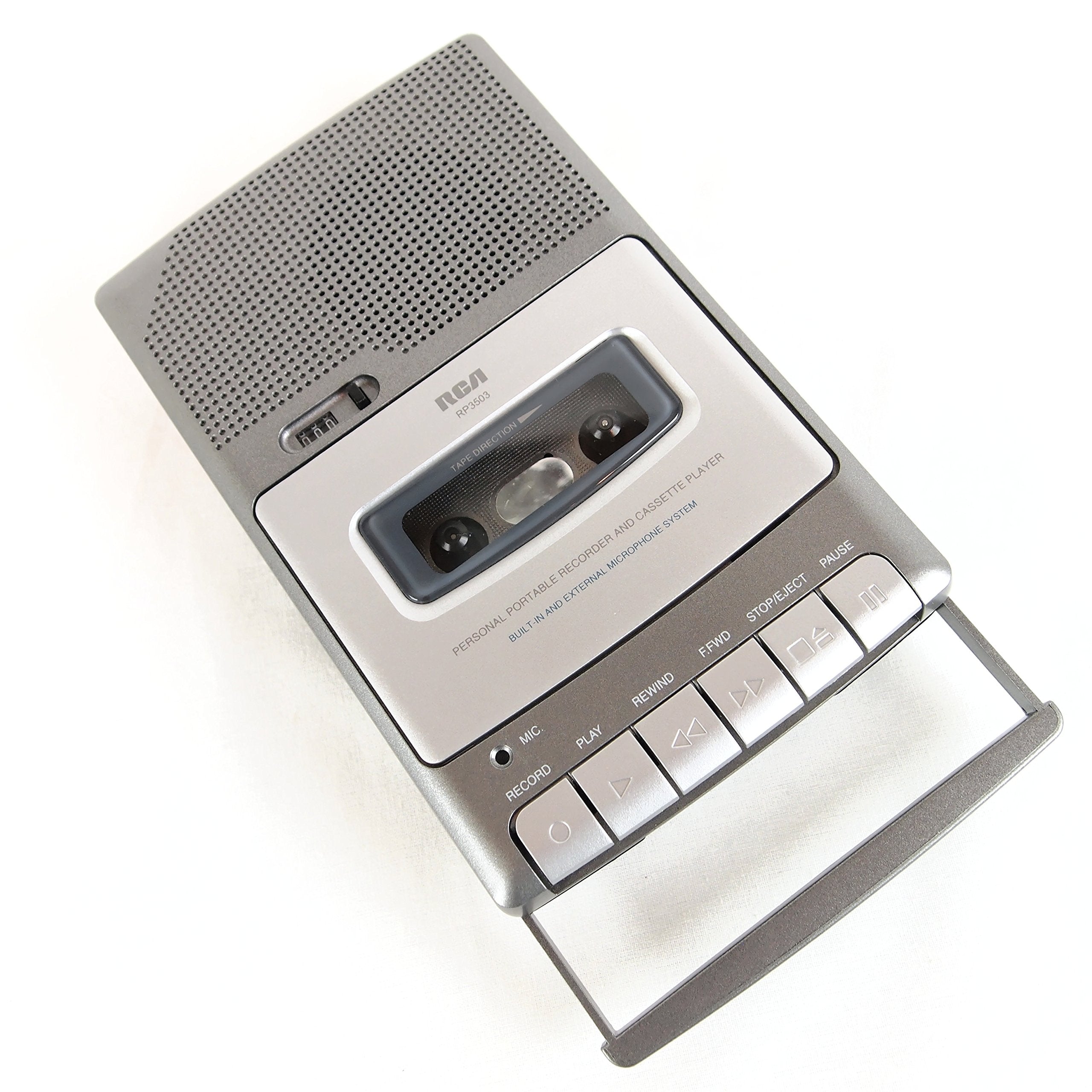 RCA RP3503 Shoebox Cassette Voice Recorder