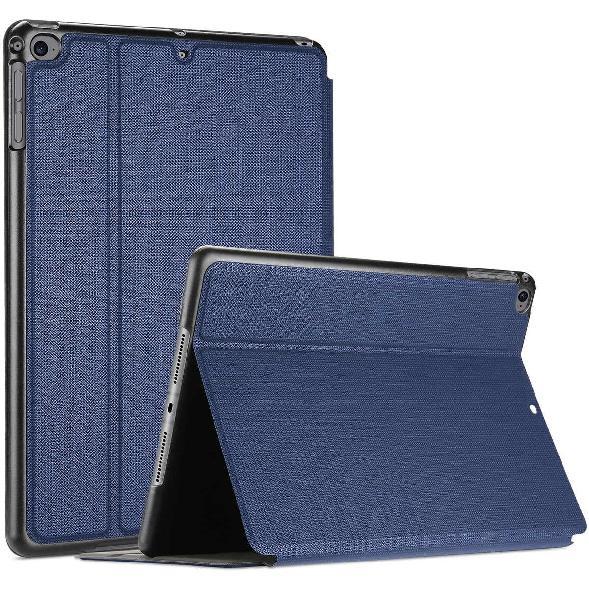 Procase Smart Cover For Ipad 9.7 (2018 & 2017, Old Model) / Ipad Air 2 / Ipad Air Case, Slim Stand Protective Folio Case For Ipad 9.7 Inch 5Th/6Th Generation, Also Fit Ipad Air 2 / Ipad Air  Navy
