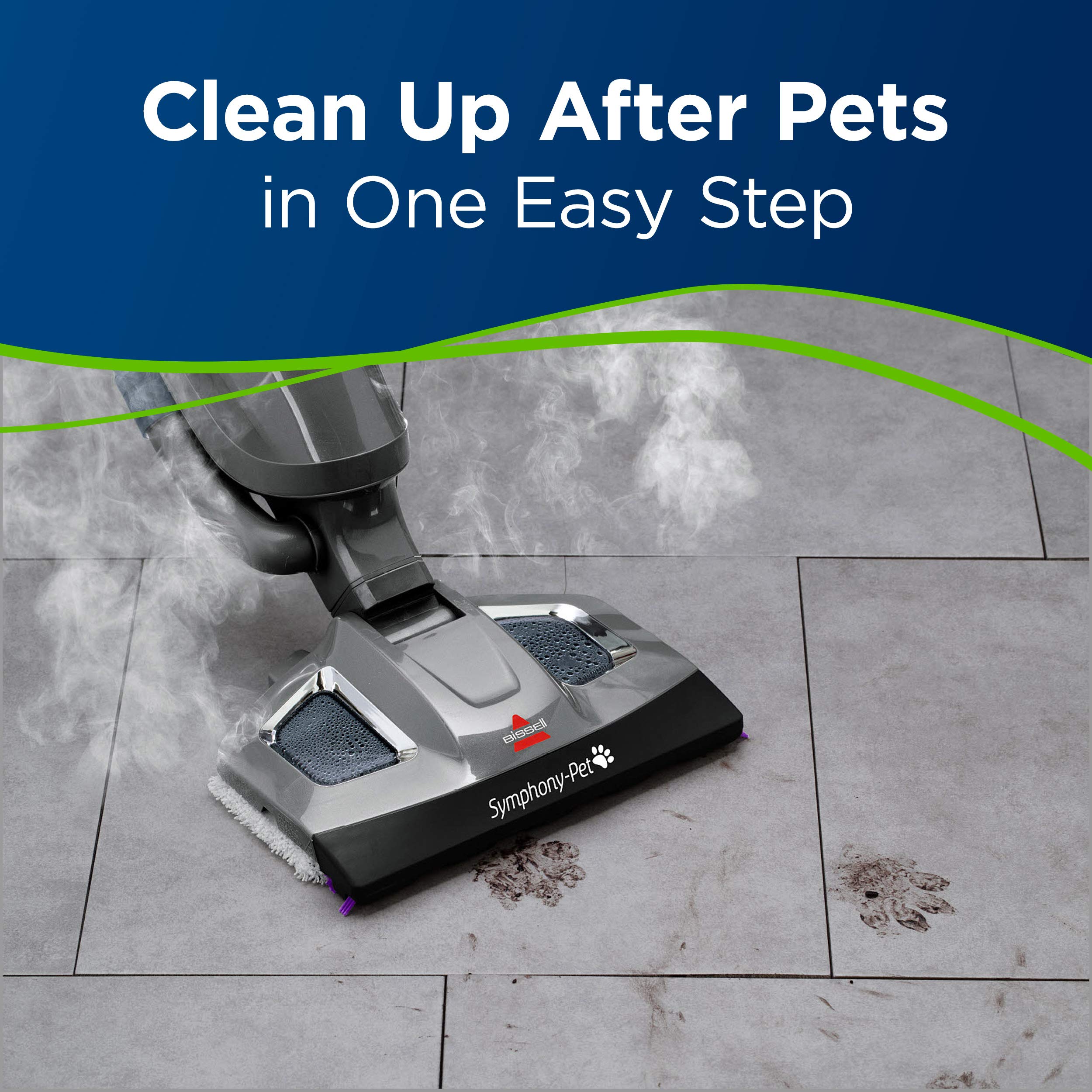 Bissell Symphony Pet Steam Mop and Steam Vacuum - Thumbnail 5