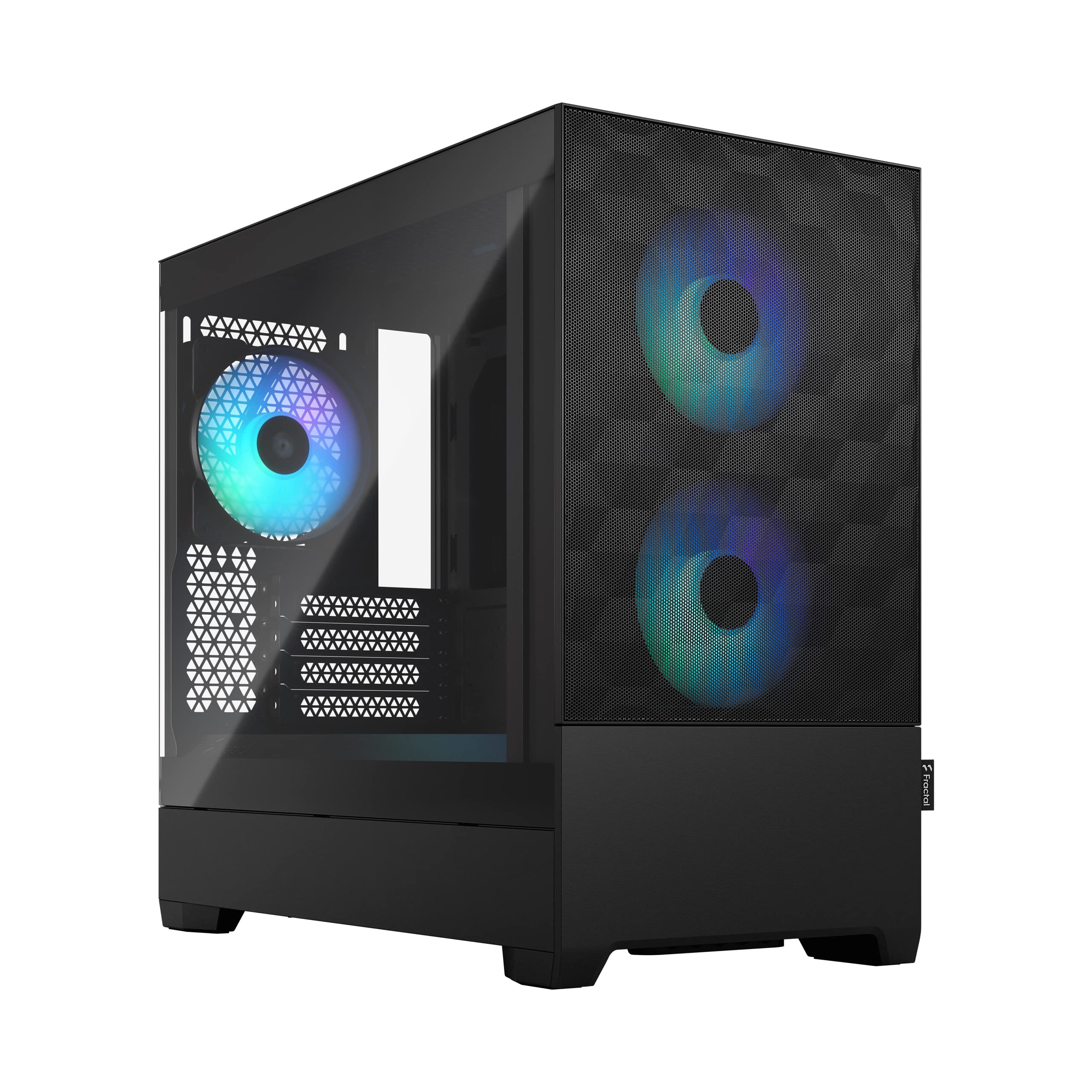 Fractal Design Pop Mini Air Rgb Black Tempered Glass Clear Tint