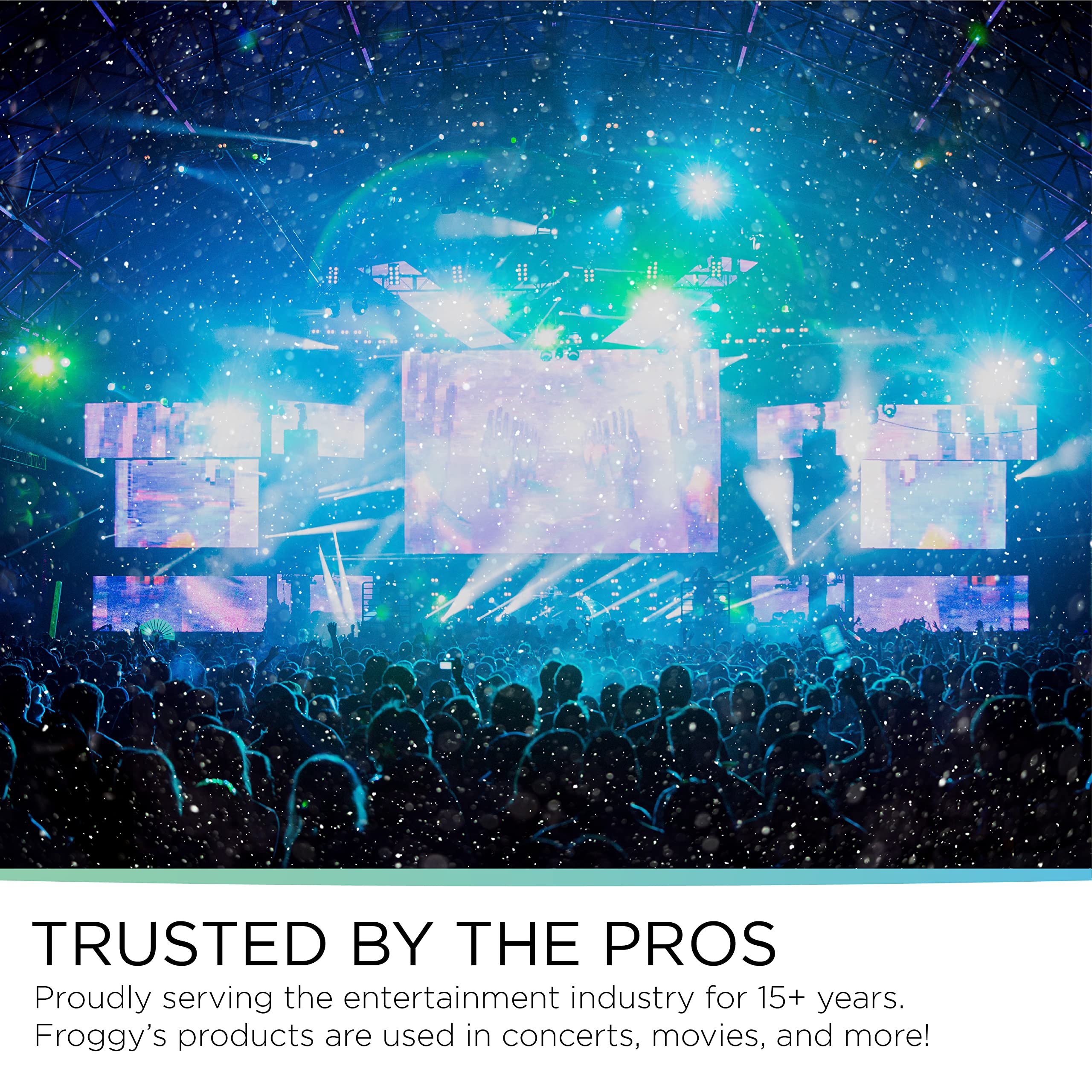 Froggy'S Flakes Snow Machine Fluid, Dry Formula Snow Fluid With 50 75 Feet Float/Drop, 1 Gallon