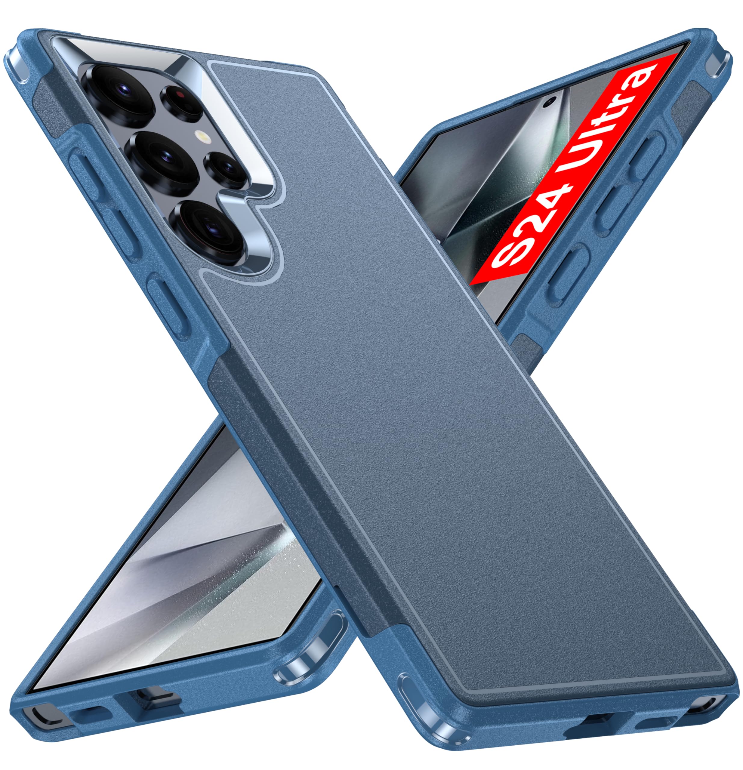 Oneagle For Samsung Galaxy S24 Ultra Case,Galaxy S24 Ultra Phone Case[Compatible Wireless Charging][15Ft Military Grade Drop Pro