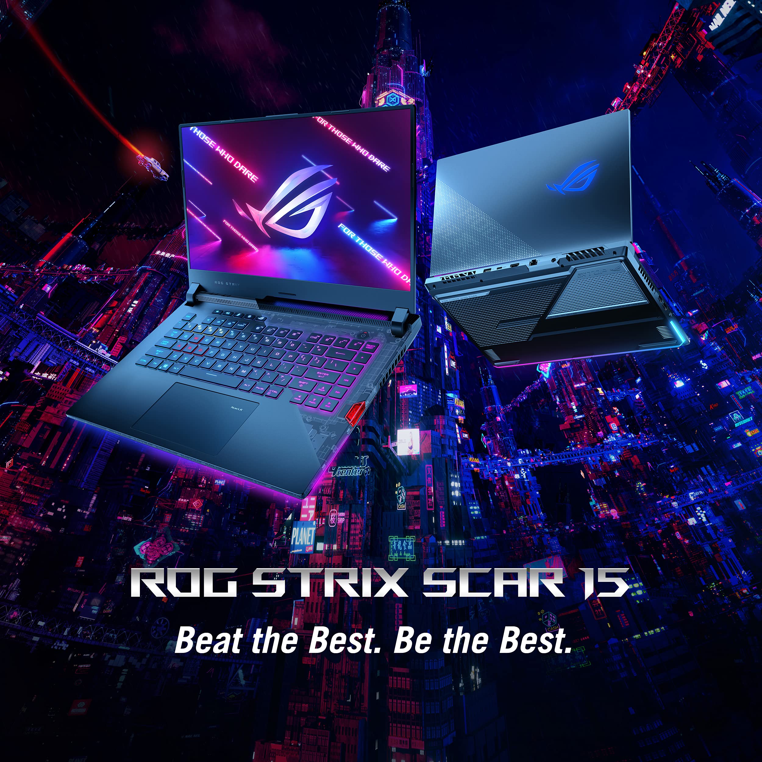 Asus Rog Strix Scar 15 (2021) Gaming Laptop, 15.6    300Hz Ips Fhd, Nvidia Geforce Rtx 3080, Amd Ryzen 9 5900Hx, 32Gb Ddr4, 1Tb