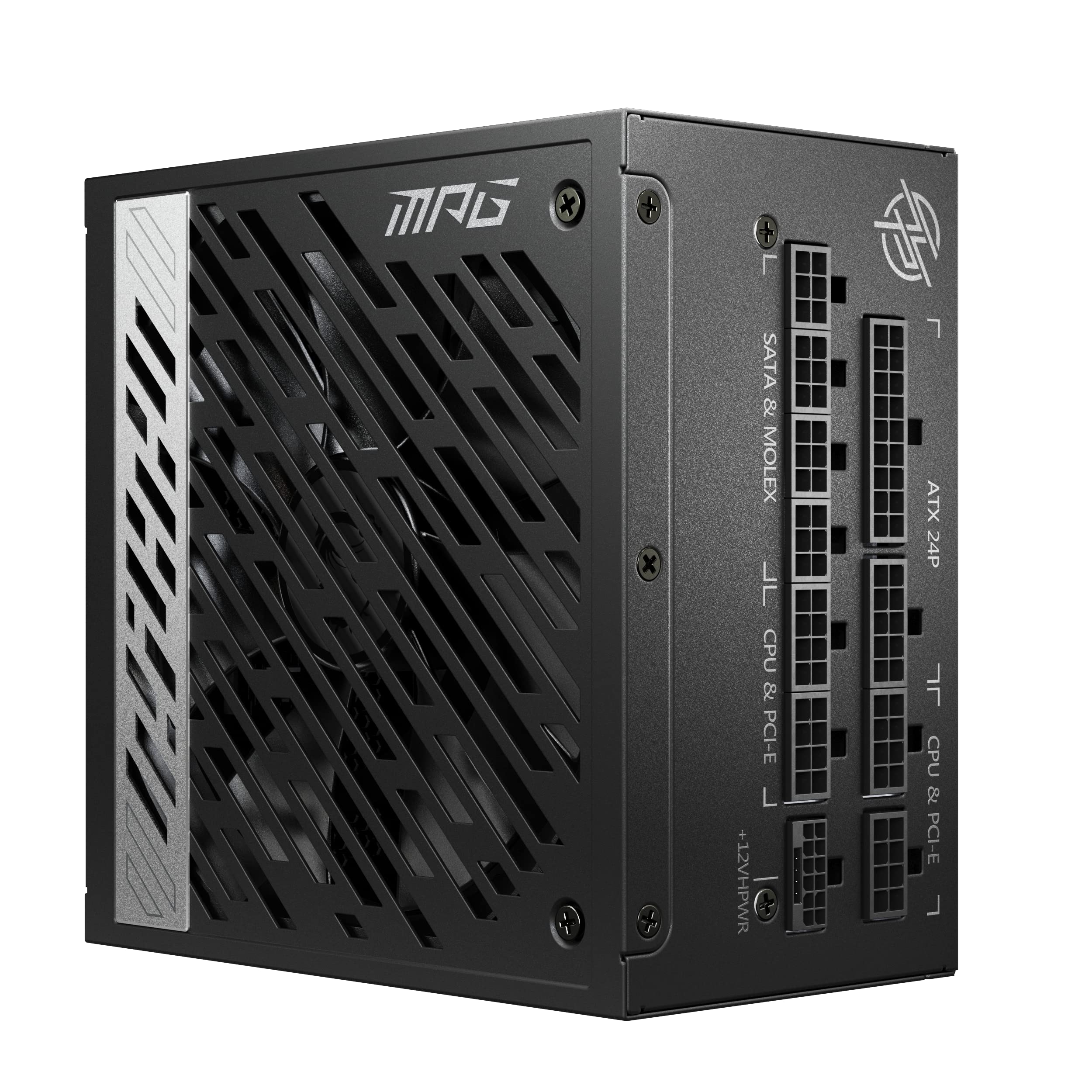 MSI MPG A1000G PCIE 5.1 & ATX 3.1 Gaming Power Supply - Full Modular - 80 Plus Gold Certified 1000W - 100% Japanese 105C Capacit
