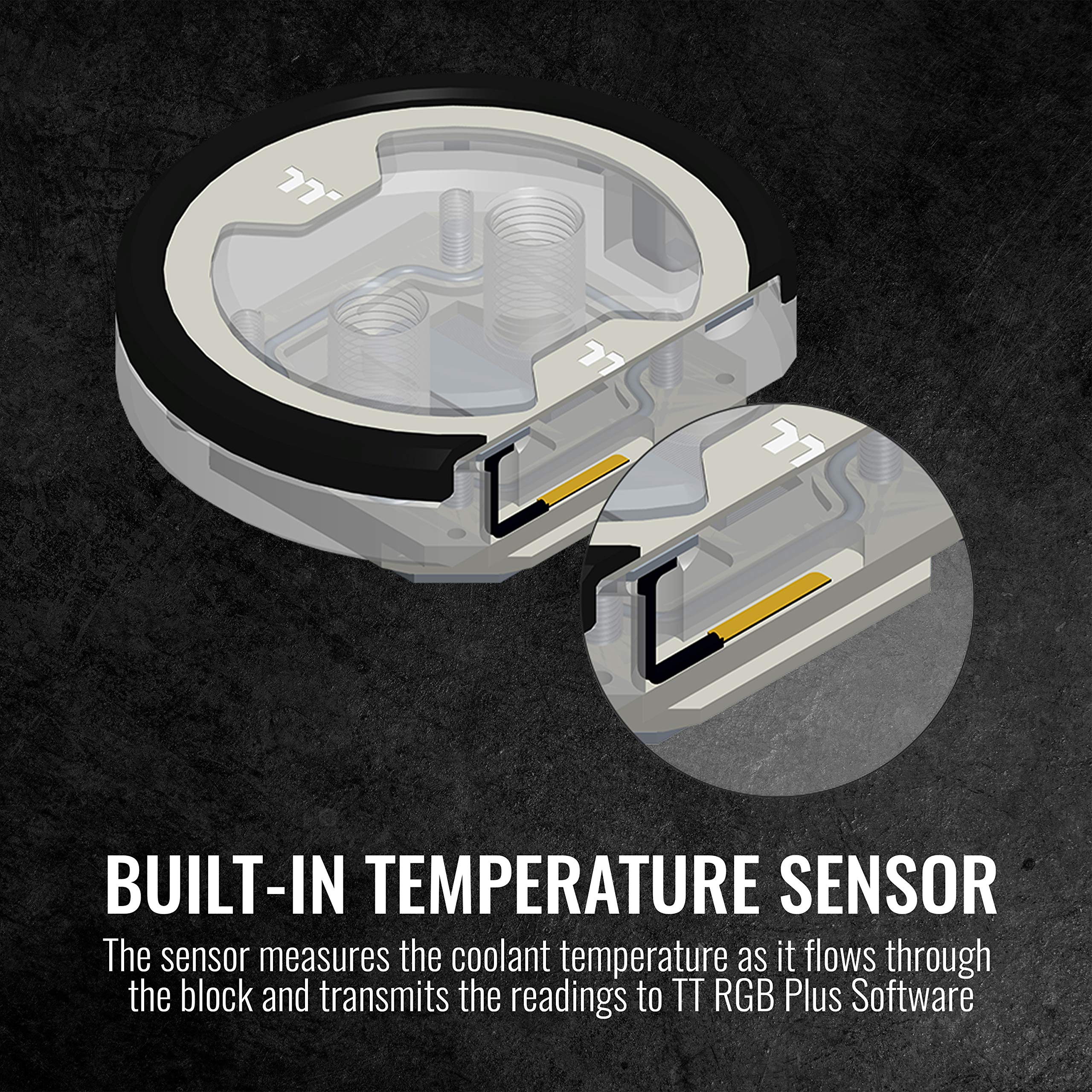 Thermaltake Pacific W7 Plus 16.8 Million Rbg Color Software Enabled (Tt Rgb Plus/Alexa/Razer Chroma) Amd/Intel (Lga 1200) Built