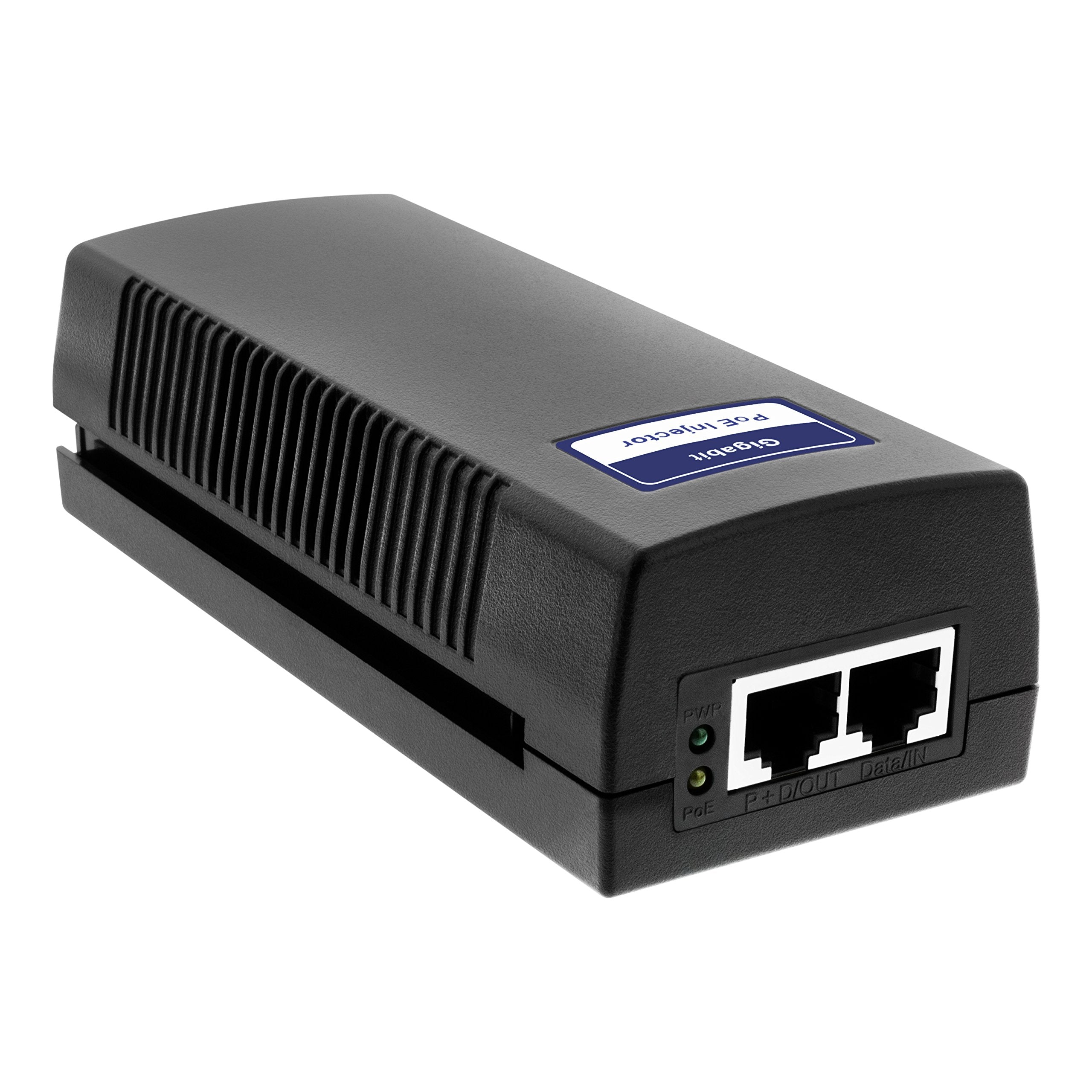 Bv Tech Gigabit Power Over Ethernet Poe++ Injector | 90W | 802.3 Af/At/Bt | Plug & Play | Up To 325 Feet