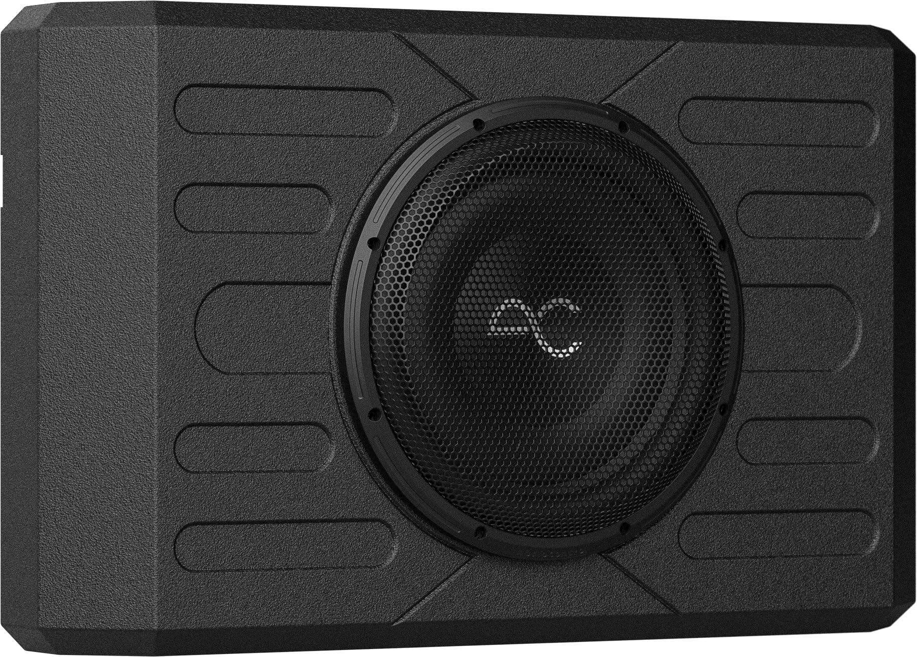 STINGER Single 12 800W Subwoofer Enclosure | Designed for Ford Broncos 2021+ Swing GateMounted Sub Box, WeatherResistant, Plu