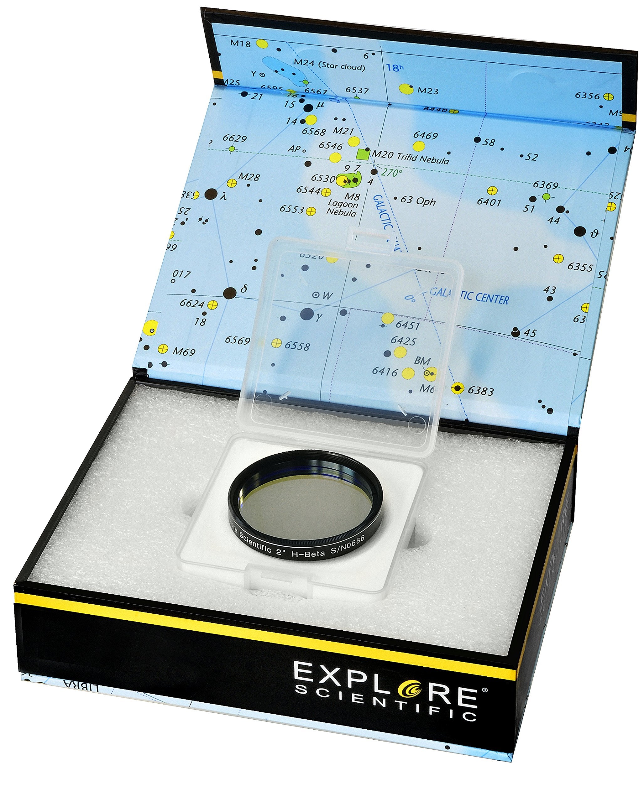 Explore Scientific Nebula Filter H-Beta 2 inch Optical Glass