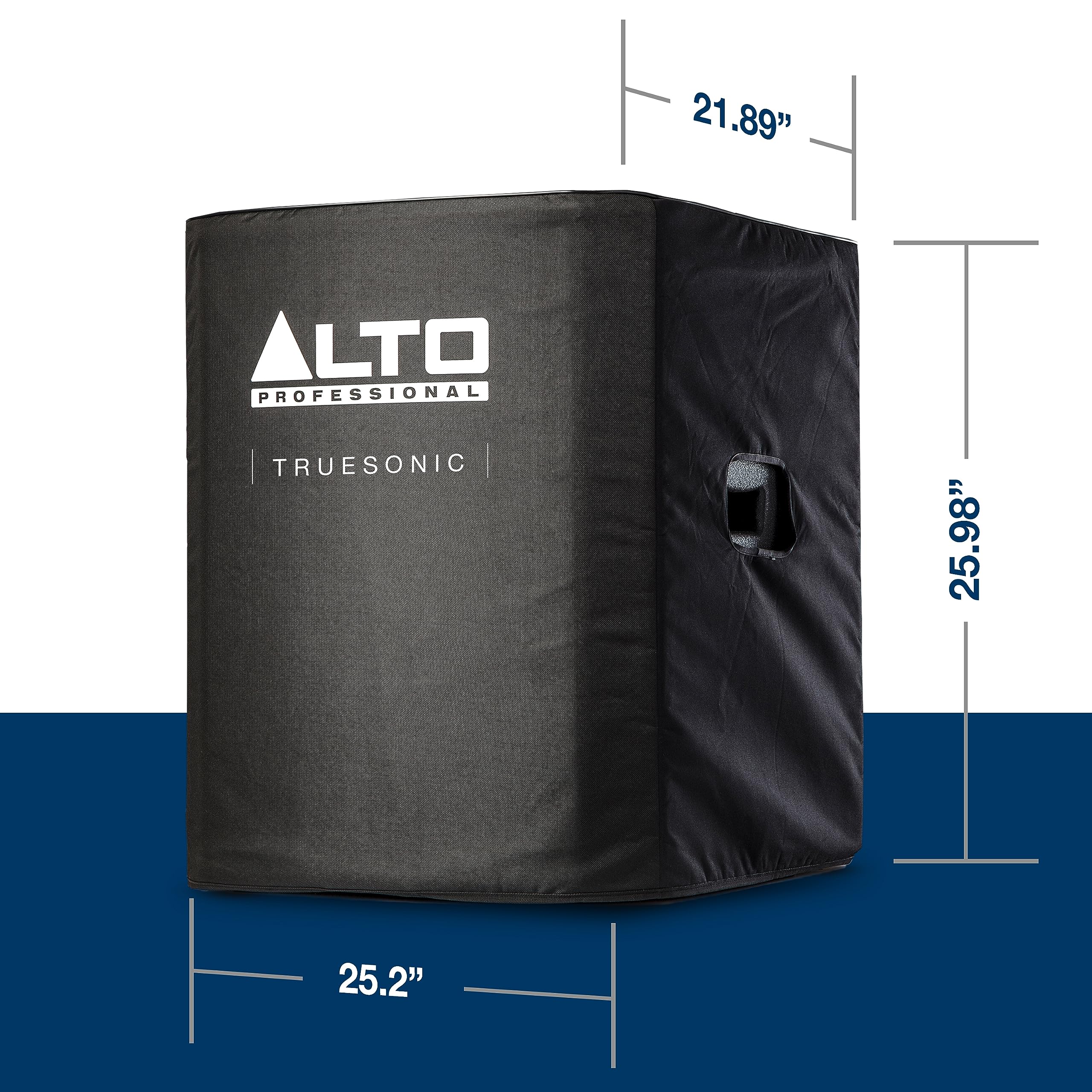 Alto Professional Ts18S Cover   Durable Slip On Cover For Ts18S Powered Subwoofer With Nylon Lining Construction And Handle Acce