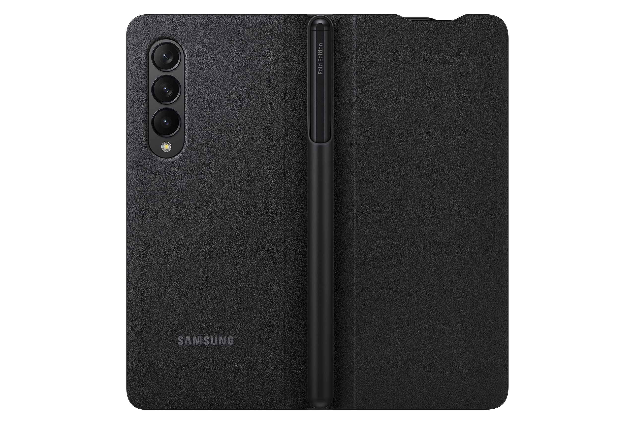 Samsung Galaxy Z Fold 3 Phone Case With S Pen, Protective Cover, Heavy Duty, Shockproof Smartphone Protector, Us Version, Black,