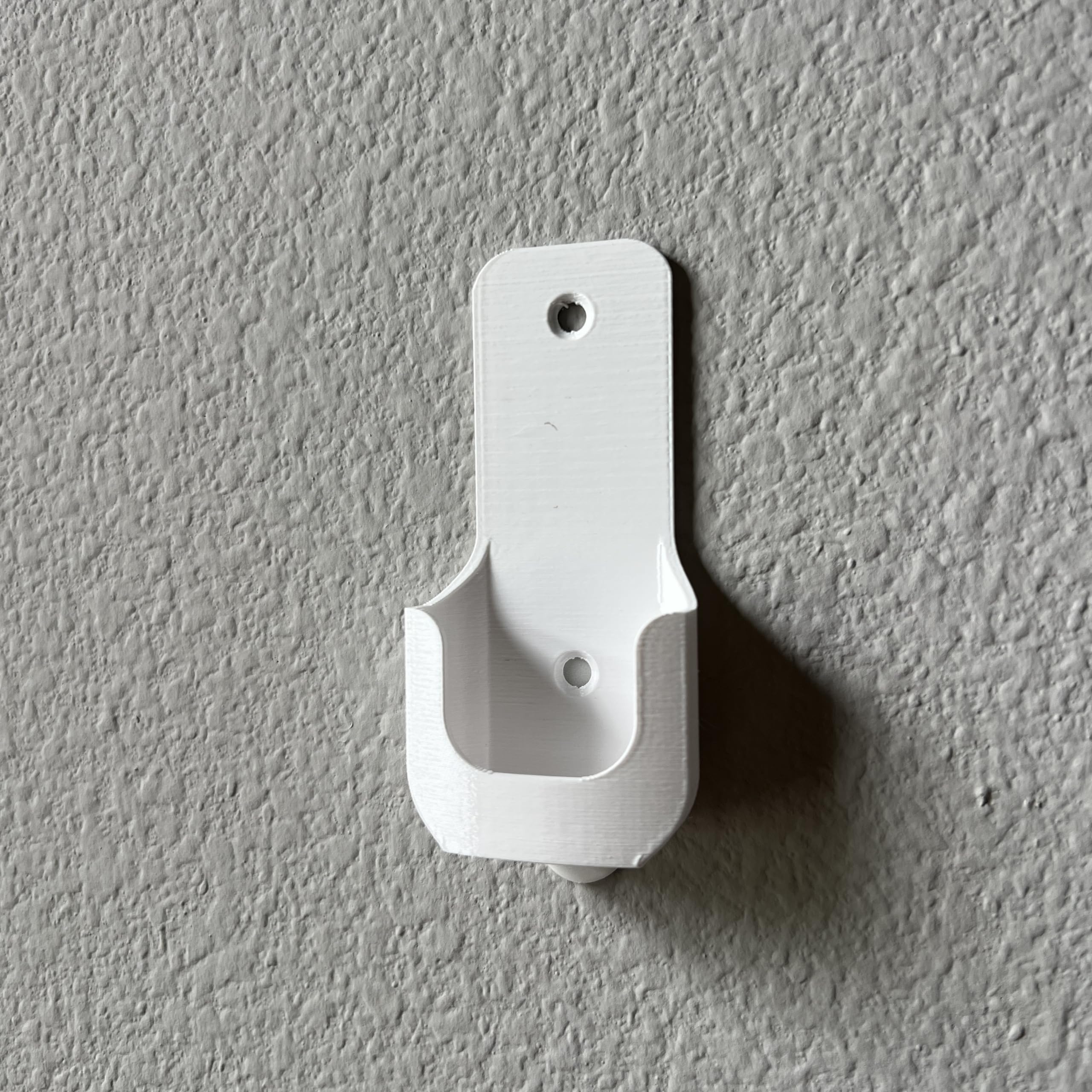 Generic Wall Holder Mount For Hunter Ceiling Fan Remote (3D Printed In The Usa) (White)