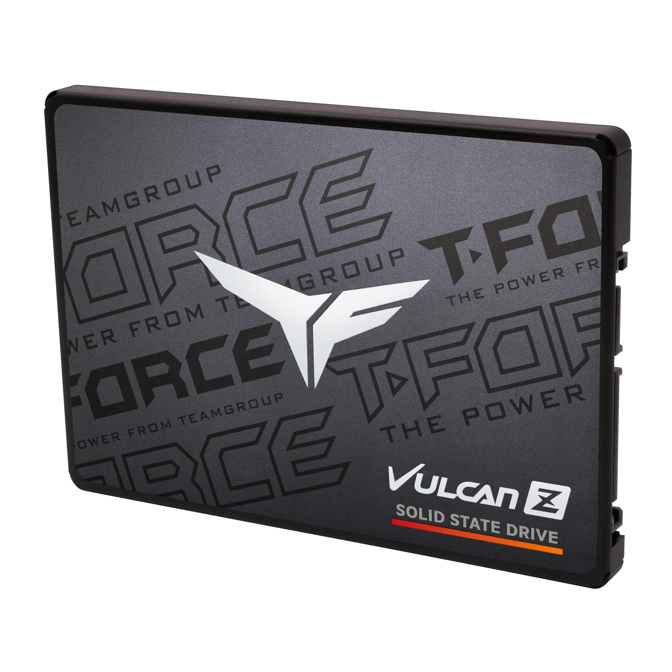Teamgroup T Force Vulcan Z 256Gb Slc Cache 3D Nand Tlc 2.5 Inch Sata Iii Internal Solid State Drive Ssd (R/W Speed Up To 520/450