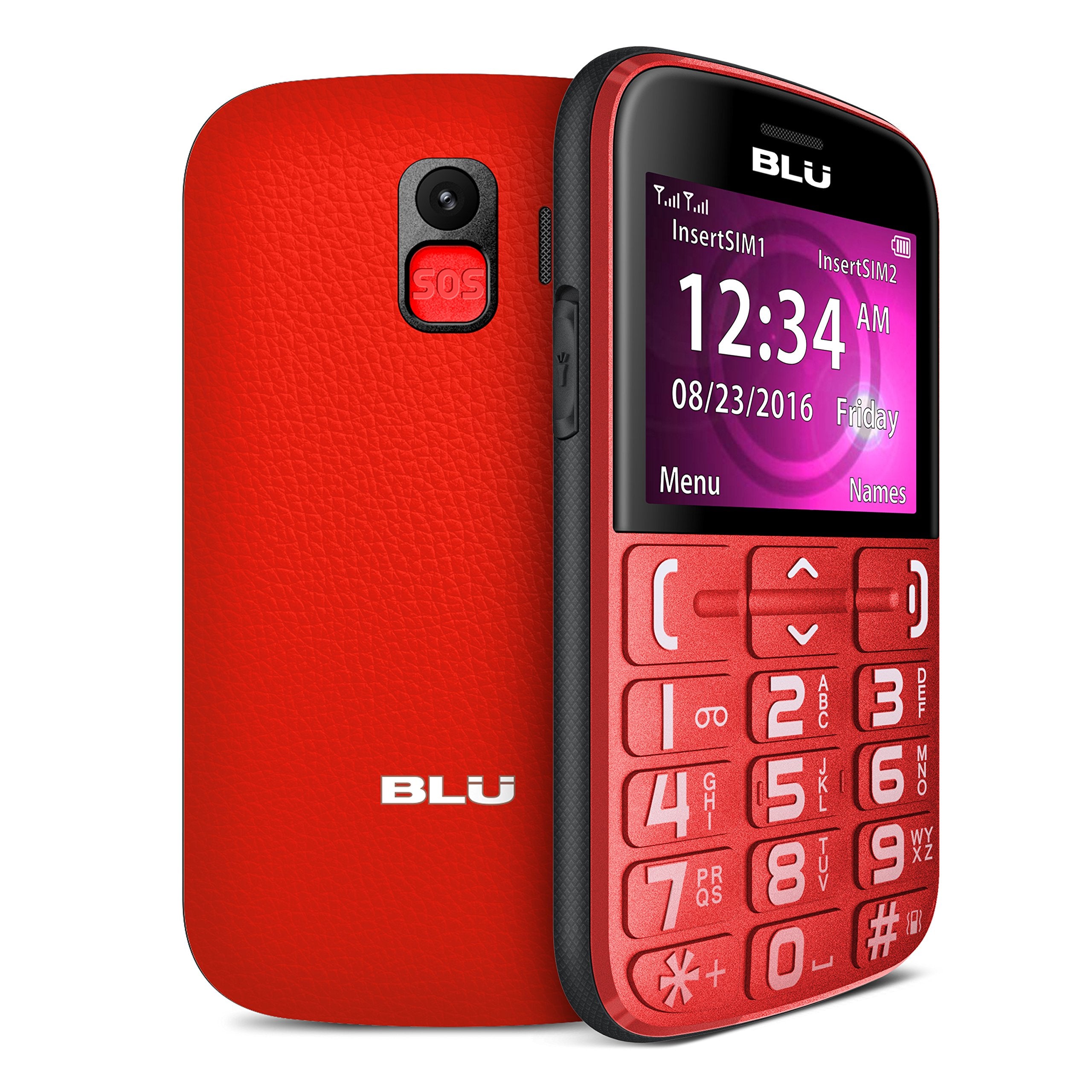 Blu Joy   2.4', Factory Unlocked Phone   Red