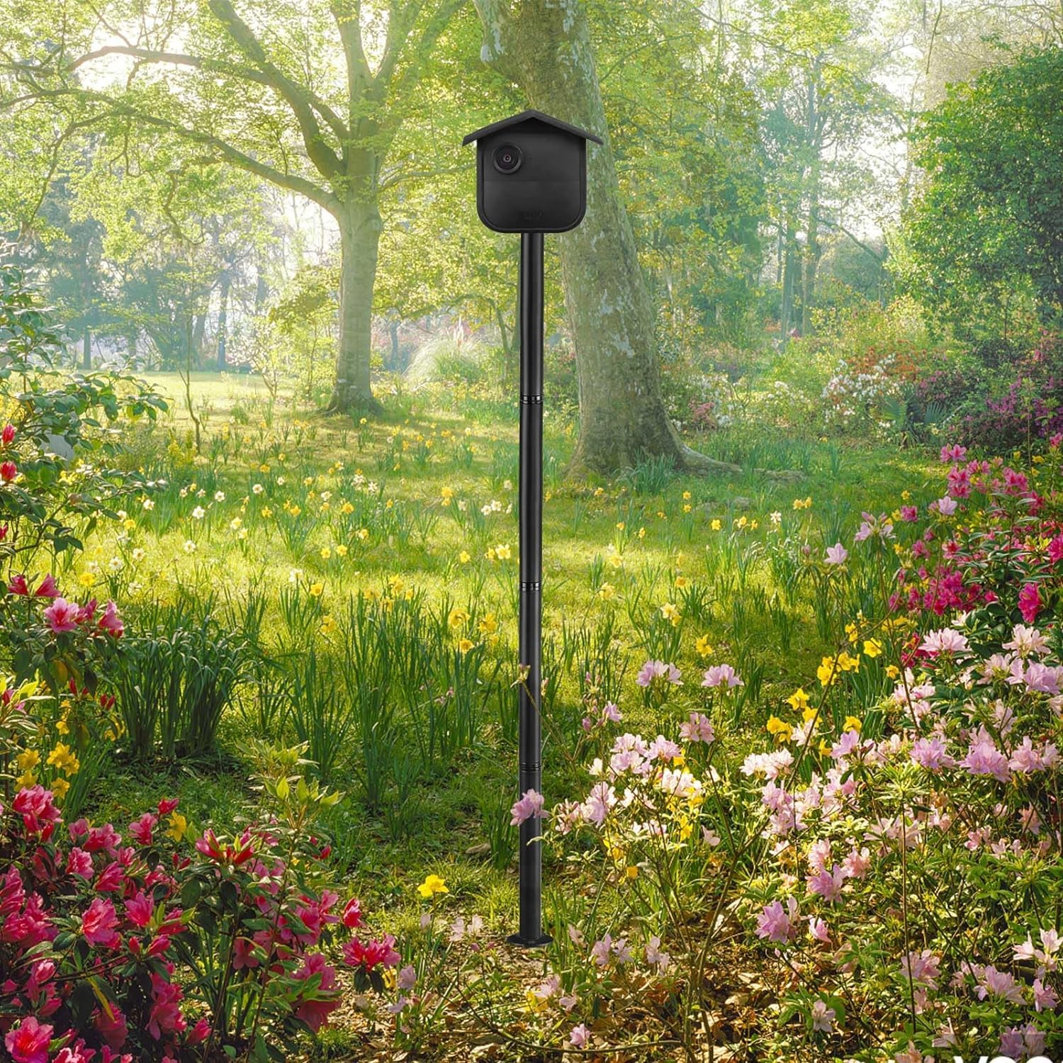 Okemeeo Camera Ground Stake Mount For Blink Outdoor 4, Metal Ground Spike With Silicone Cover For Blink Gen 4 Outdoor Camera