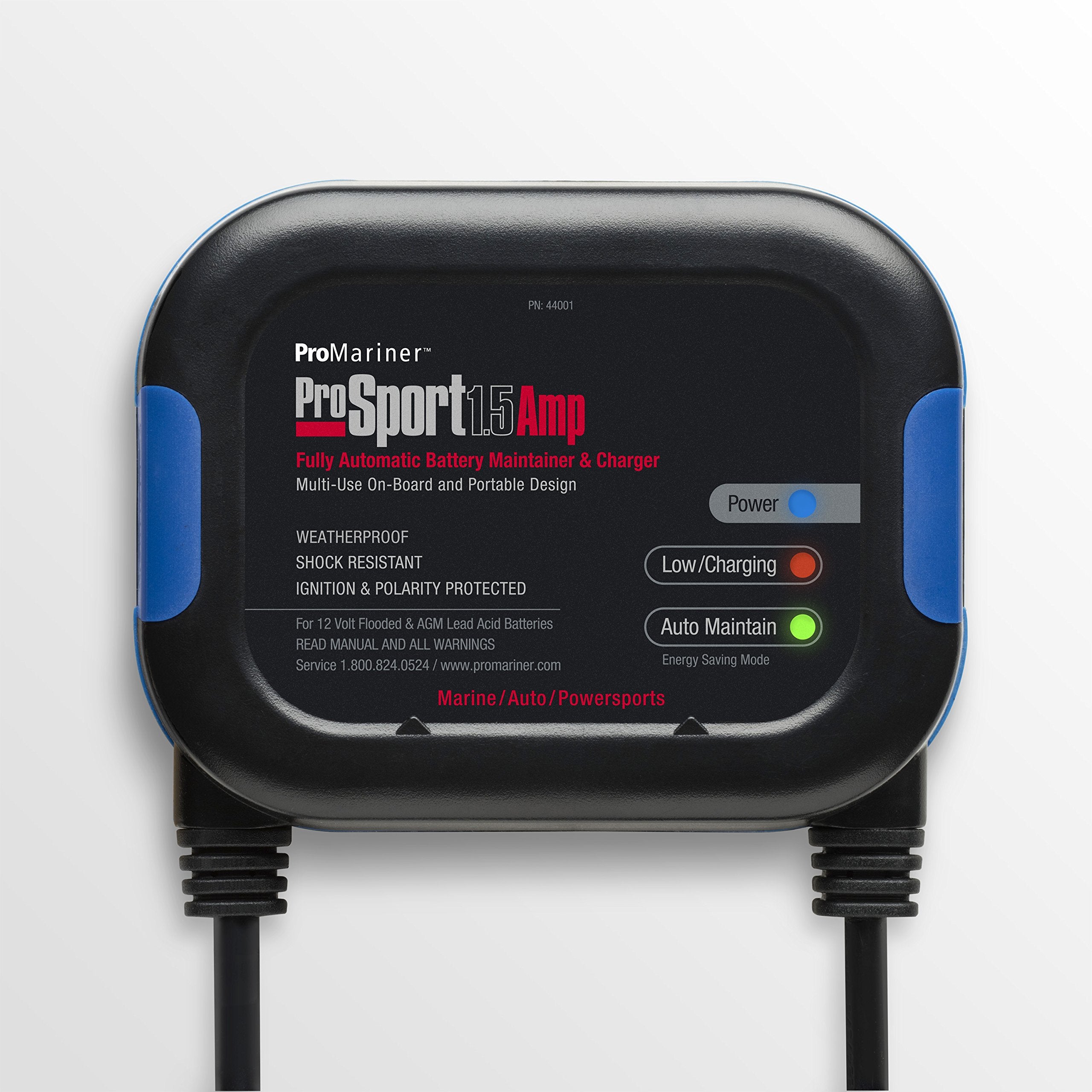 Promariner 44001 Prosport 1.5 Maintainer 1.5A, 1 Bank, 120V